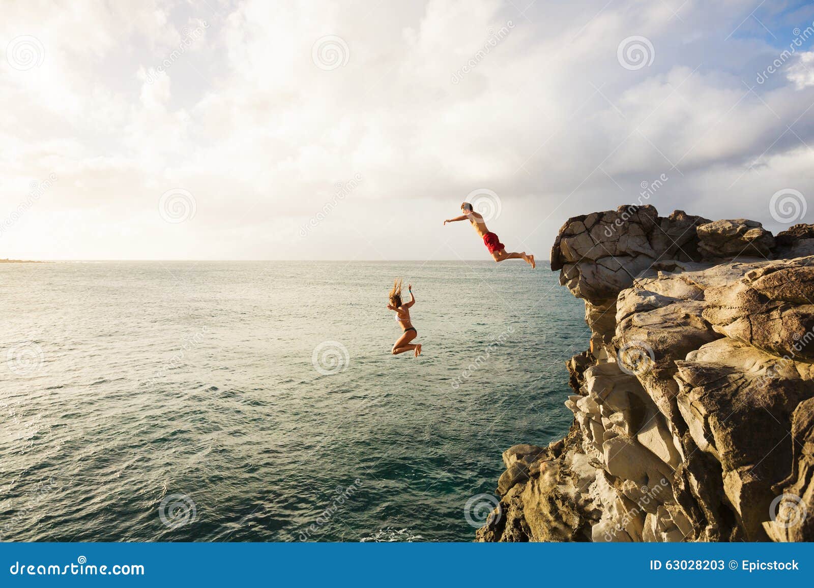 summer fun, cliff jumping