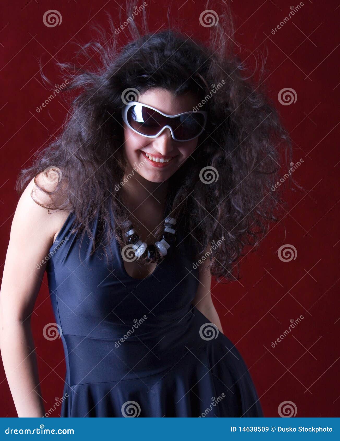 Summer Girl with Sunglasses Stock Image Image of glamour, person