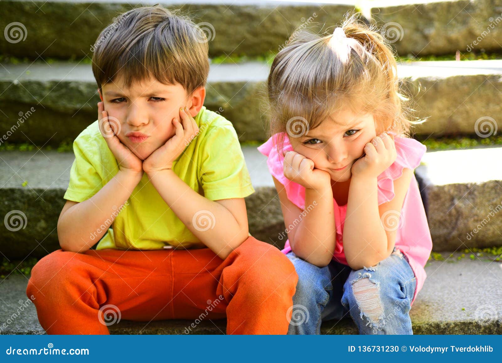 1 138 Little Boy Girl Best Friends Photos Free Royalty Free Stock Photos From Dreamstime