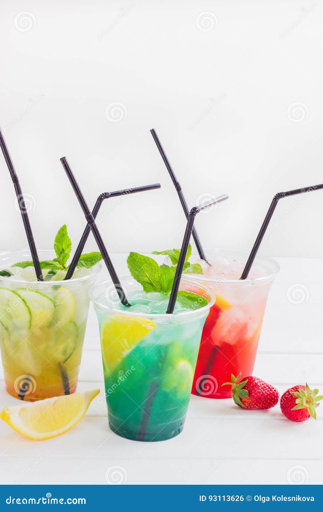 Summer lemonade group. stock photo. Image of lemonade - 93113626