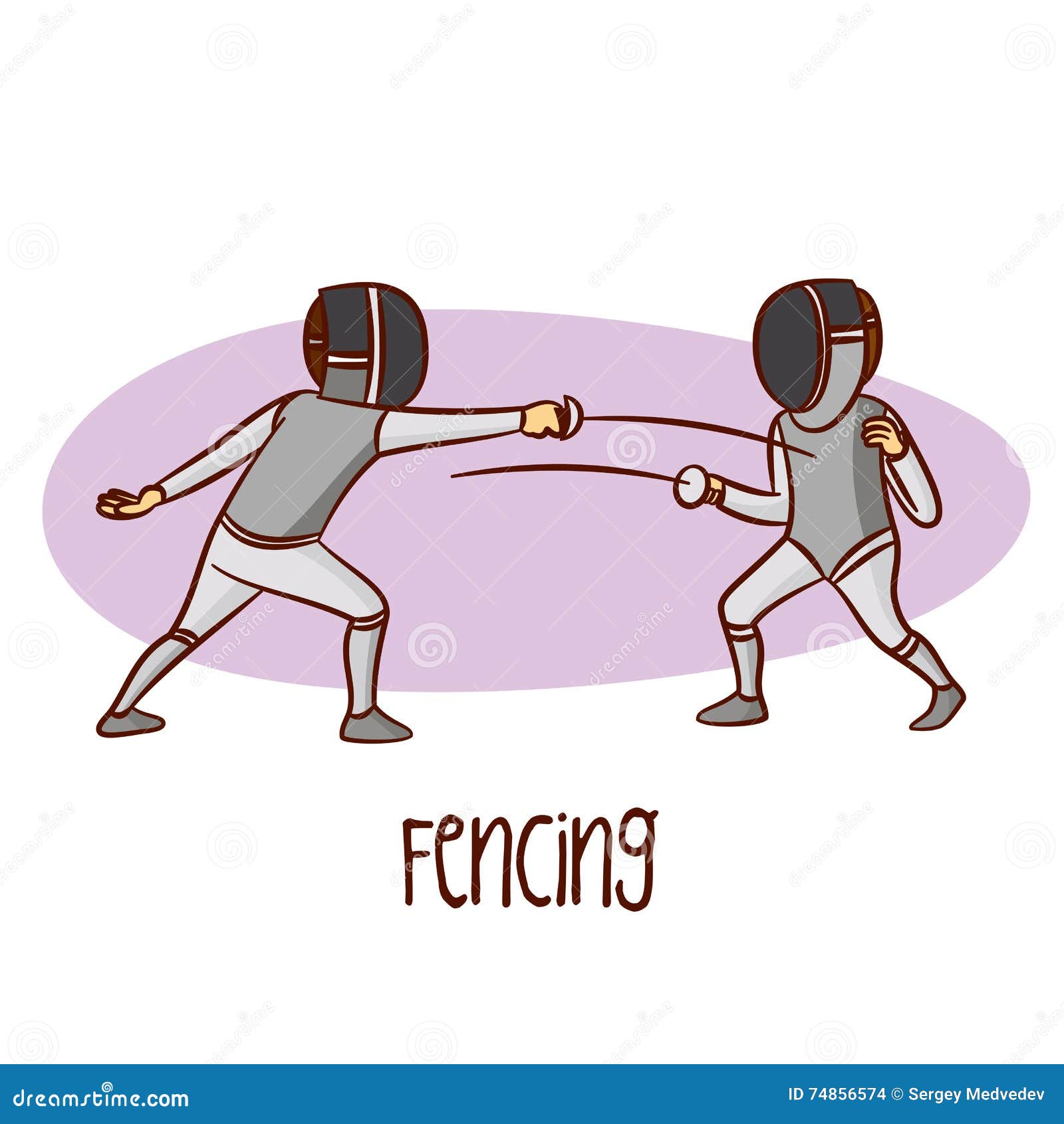 summer olympic sports. fencing