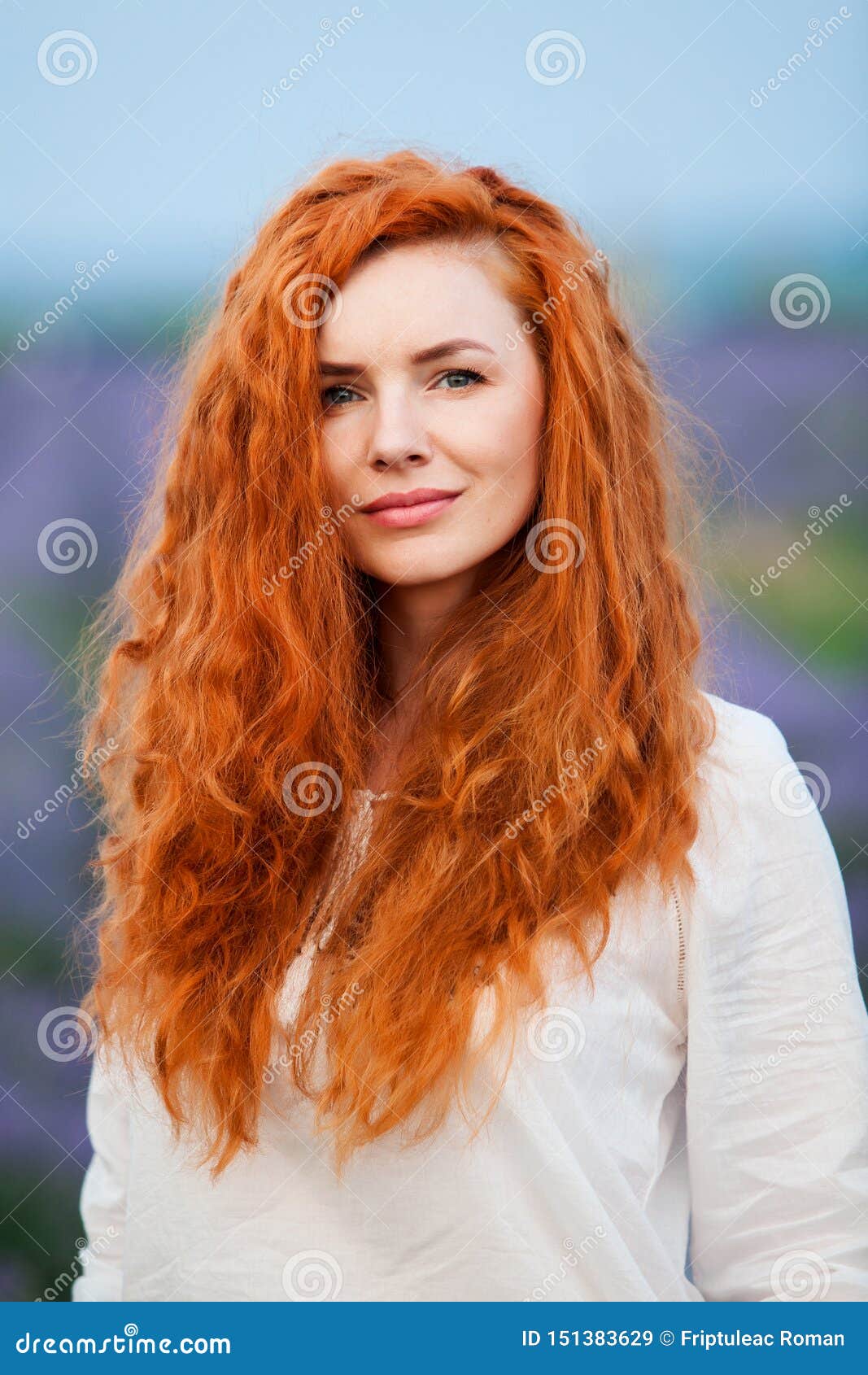 Summer Portrait of a Beautiful Girl with Long Curly Red Hair Stock Image - Image of hair, color: 151383629 Summer Portrait of a Beautiful Girl with Long Curly Red Hair Stock Image - Image of hair, color: 151383629