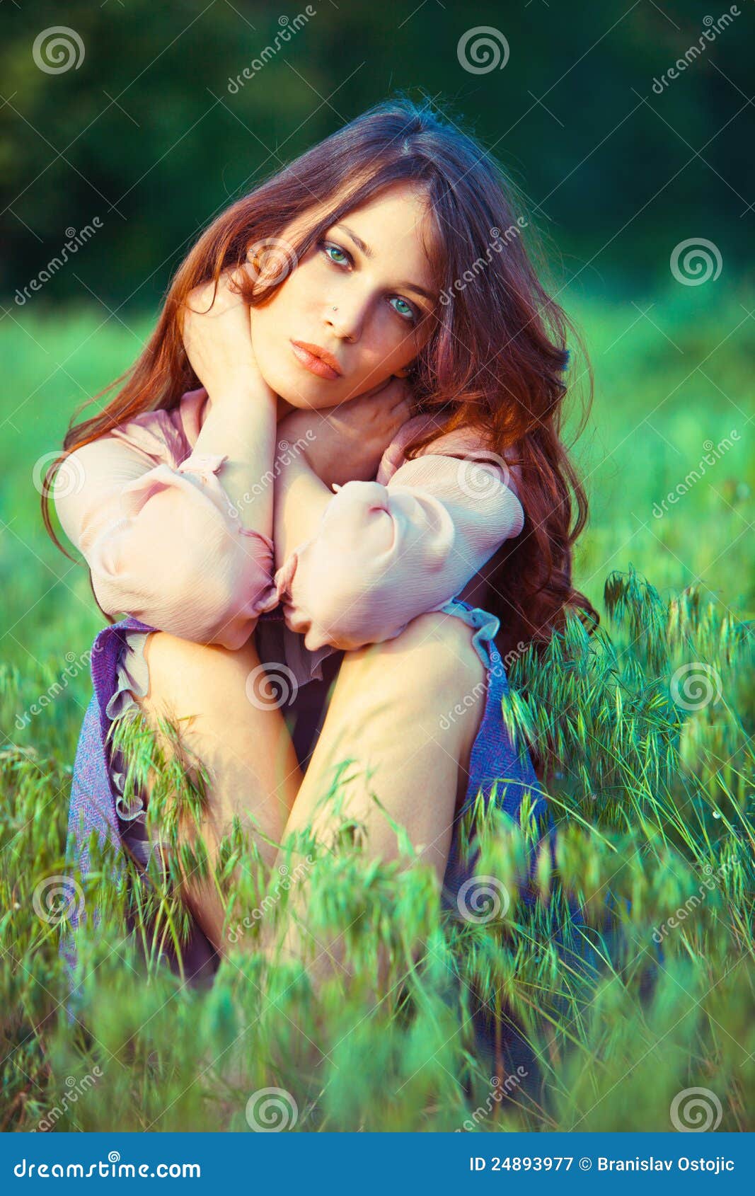 Summer relaxation stock image. Image of summer, face - 24893977