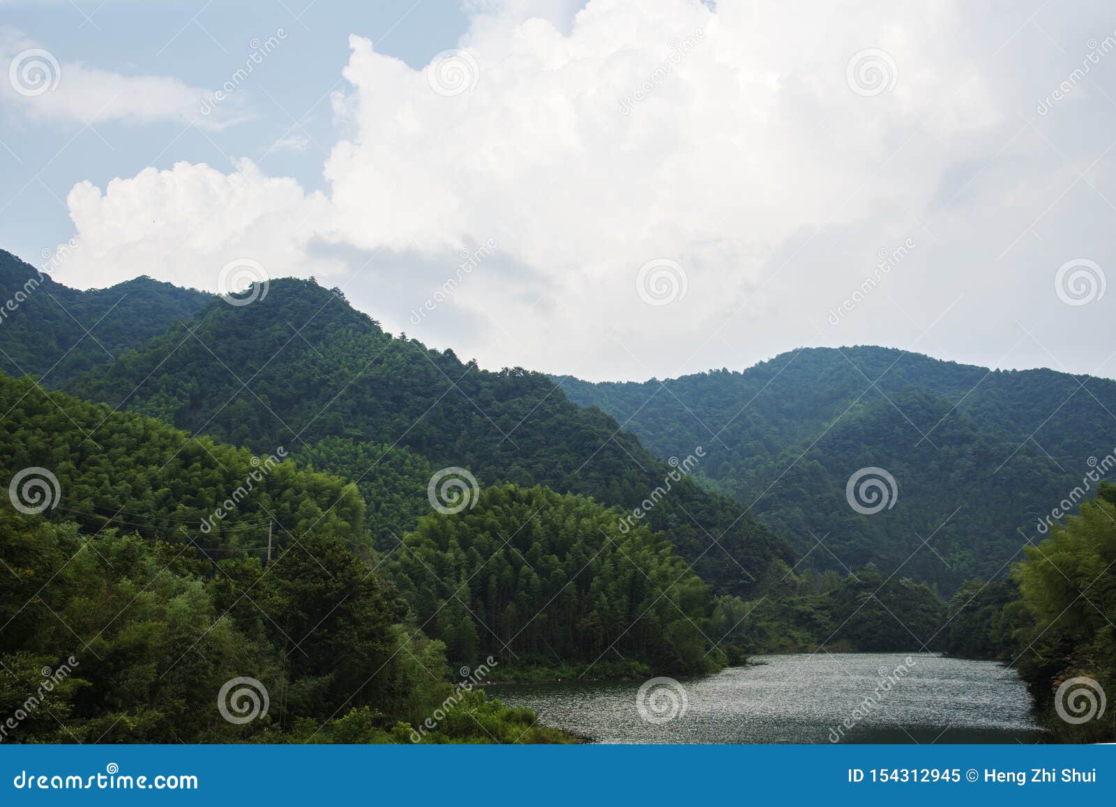 Summer Scenery of `sichuan-tibet Line` in Southern Anhui Province ...