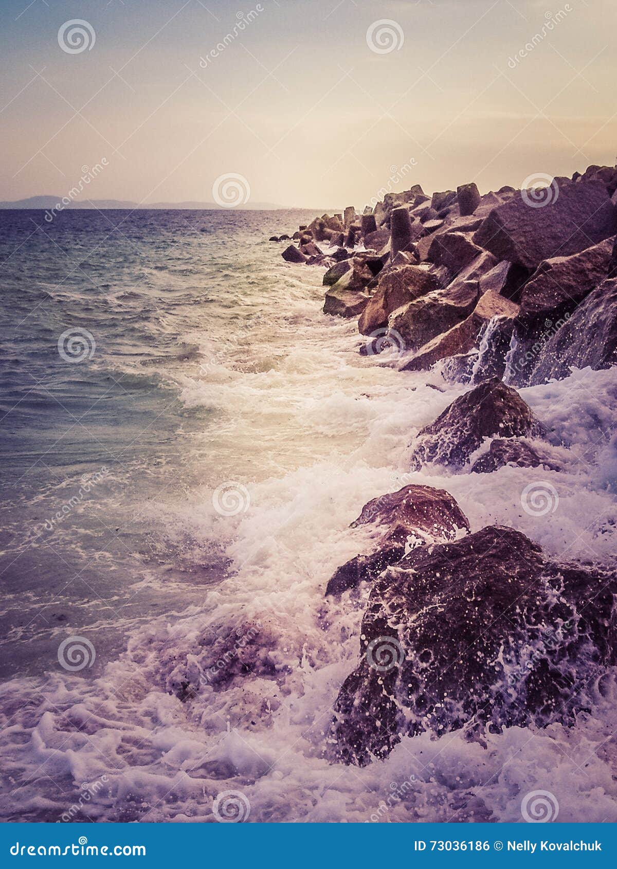 Summer sea background. stock photo. Image of summer, beauty 73036186