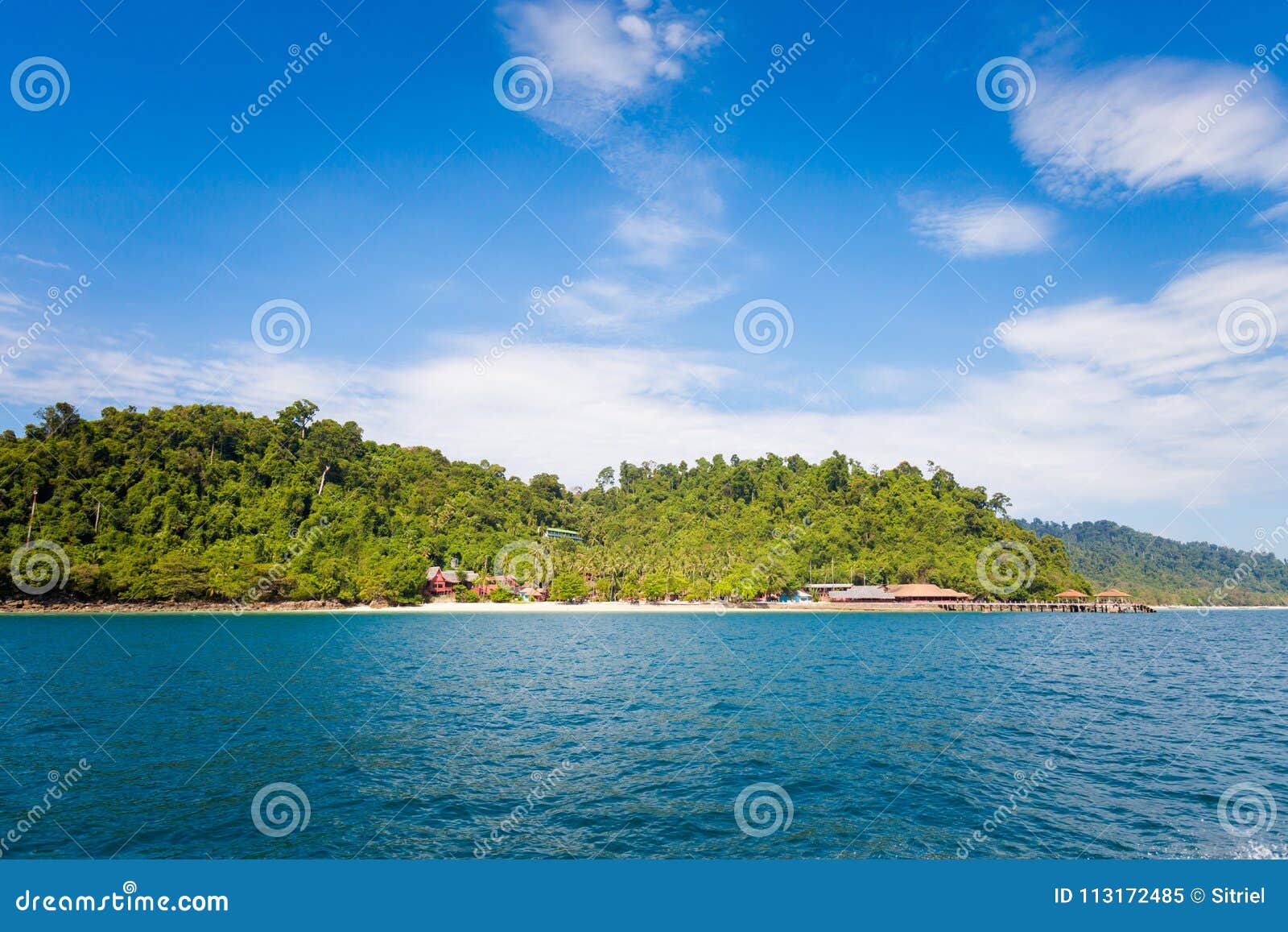 Tropical Landscape Of Koh Ngai Stock Image Image Of Beauty - 