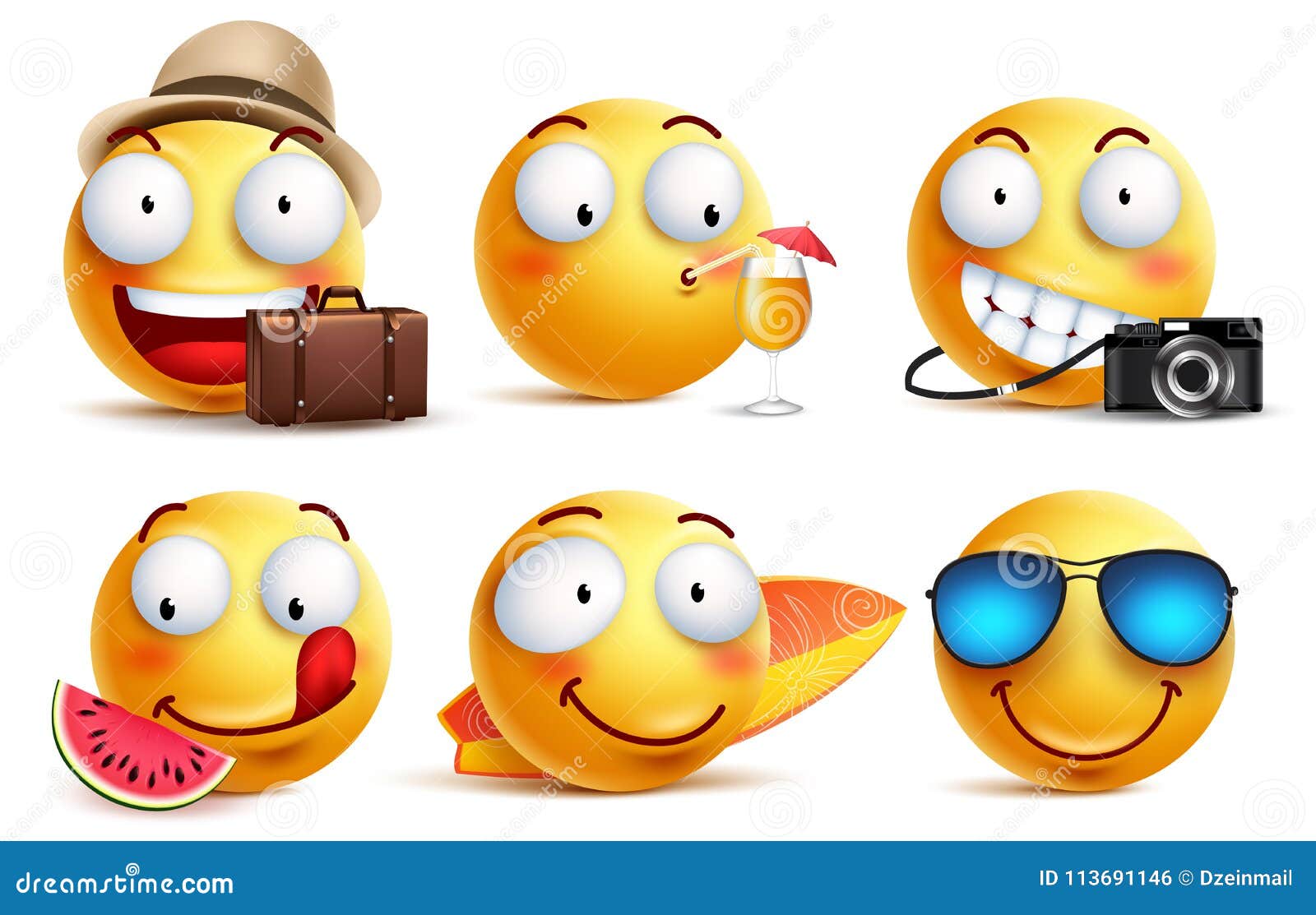 Vacation Emoji Stock Illustrations – 1,507 Vacation Emoji Stock
