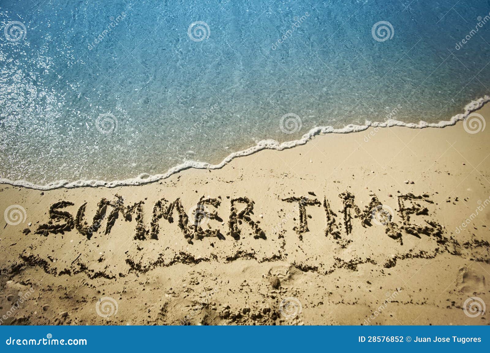 Summer time on beach stock photo. Image of calm, coastal - 28576852