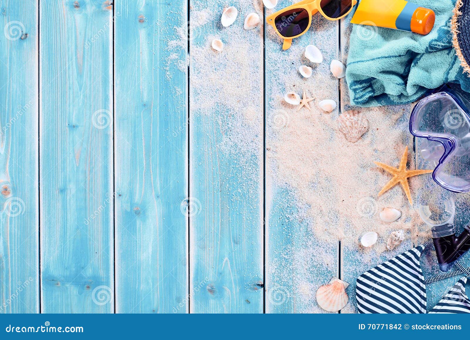 Summer Vacation Swimming Background Theme Stock Photo - Image of ...