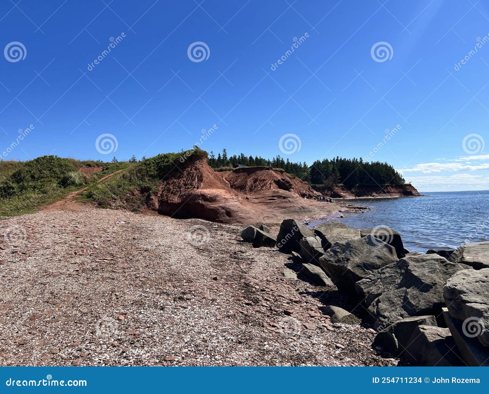 Summerside and Area Beach and Harbour Stock Photo Image of 2022