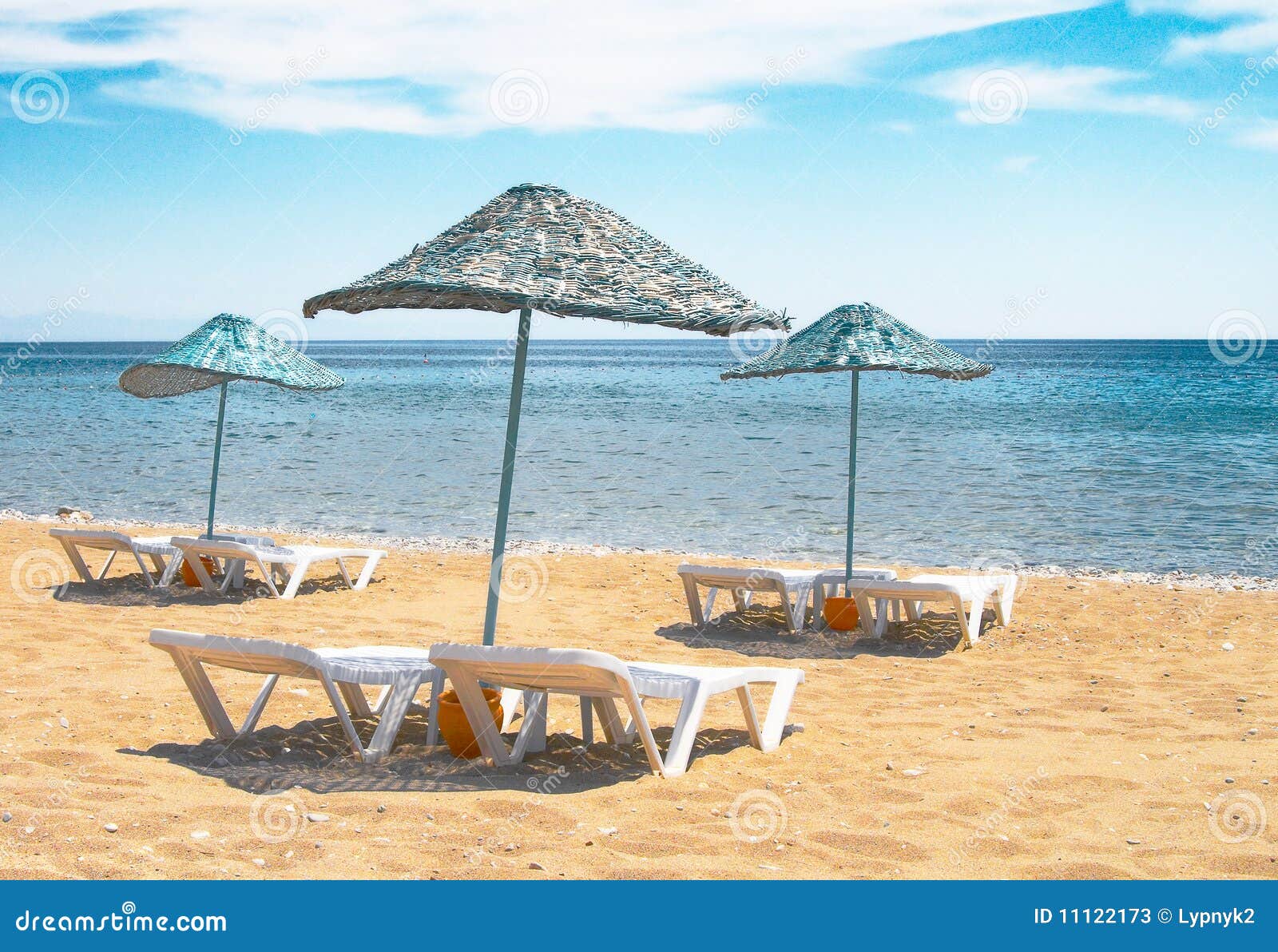 Summertime in the Turkish Resort. Stock Image - Image of idyllic ...