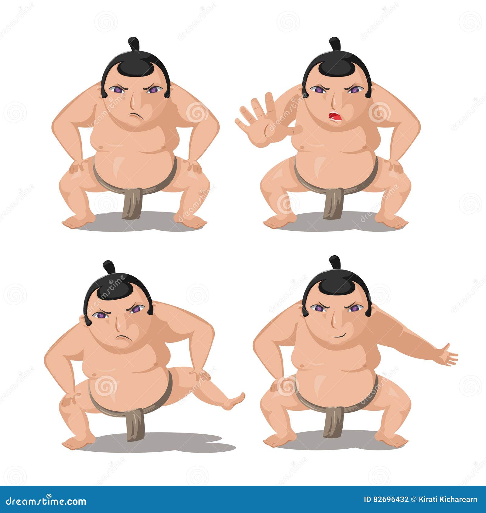 Sumo Cartoon Sex - Sumo Japan Culture Cartoon Character Vector StockSexiezPix Web Porn