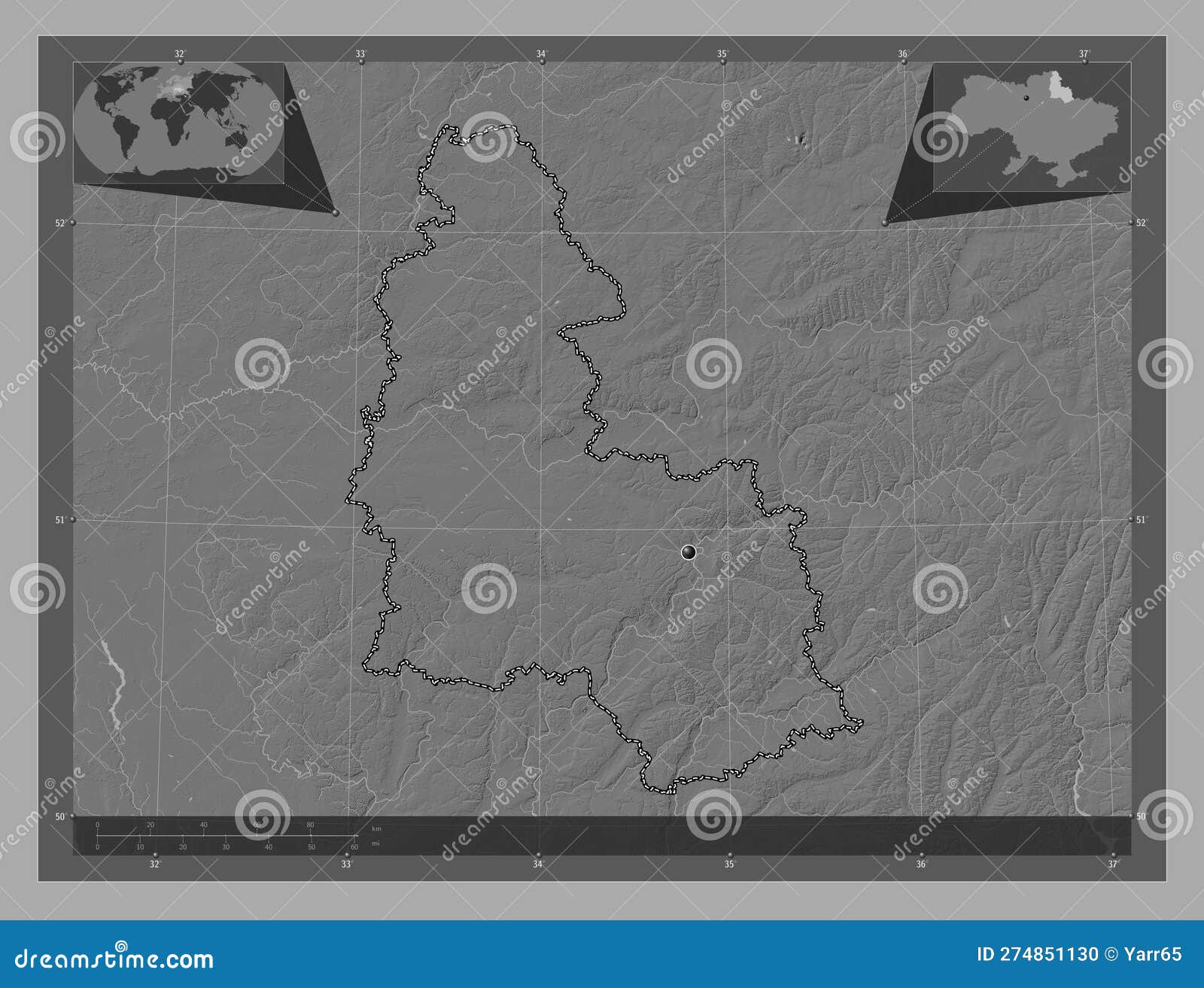 Sumy, Ukraine. Bilevel. Capital Stock Illustration - Illustration of ...