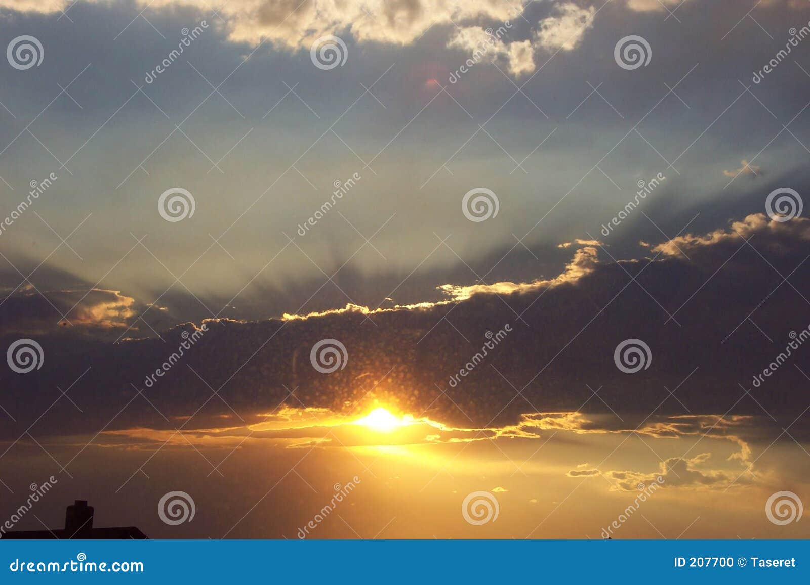 Sun Bubbles stock photo. Image of shining, clouds, peeking 207700