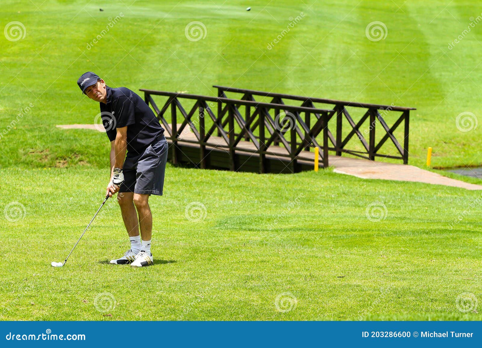 Amateur Golfers Playing a Round of Golf As a Recreational Pursuit ...