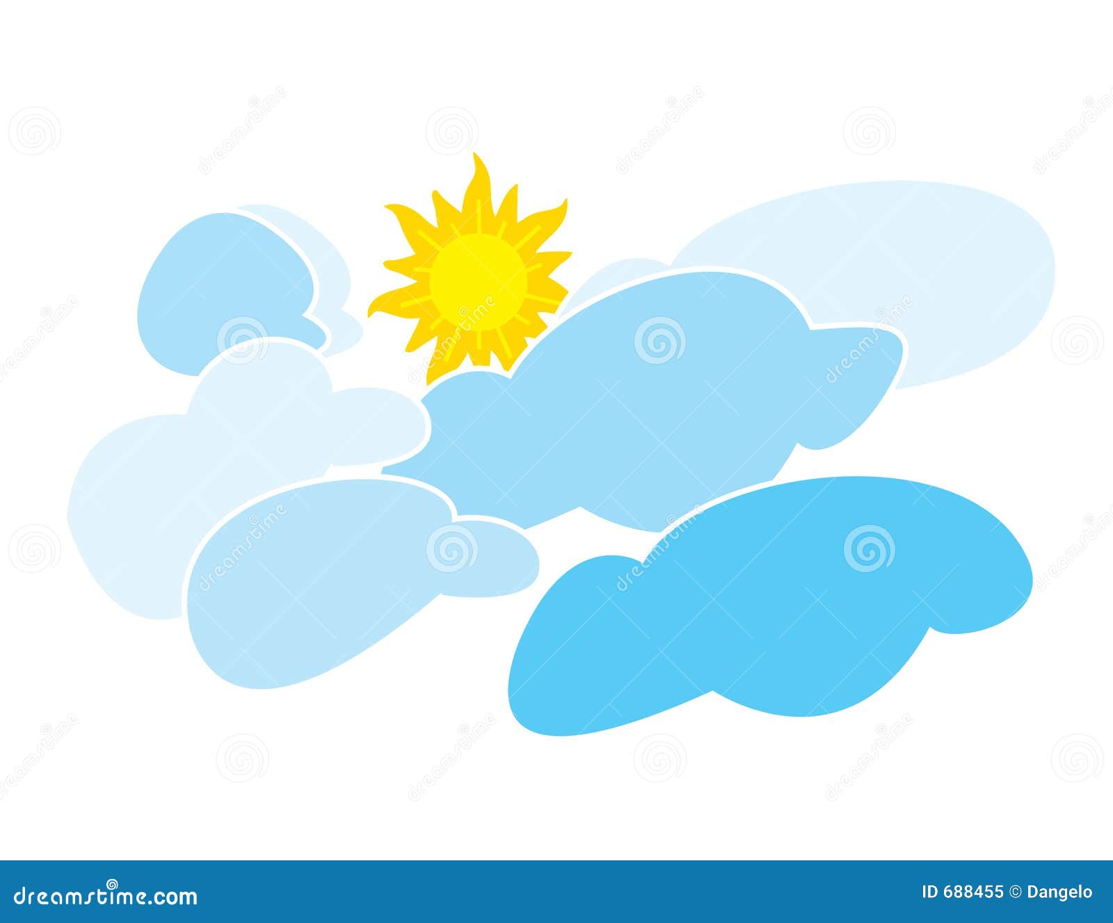 sun and clouds