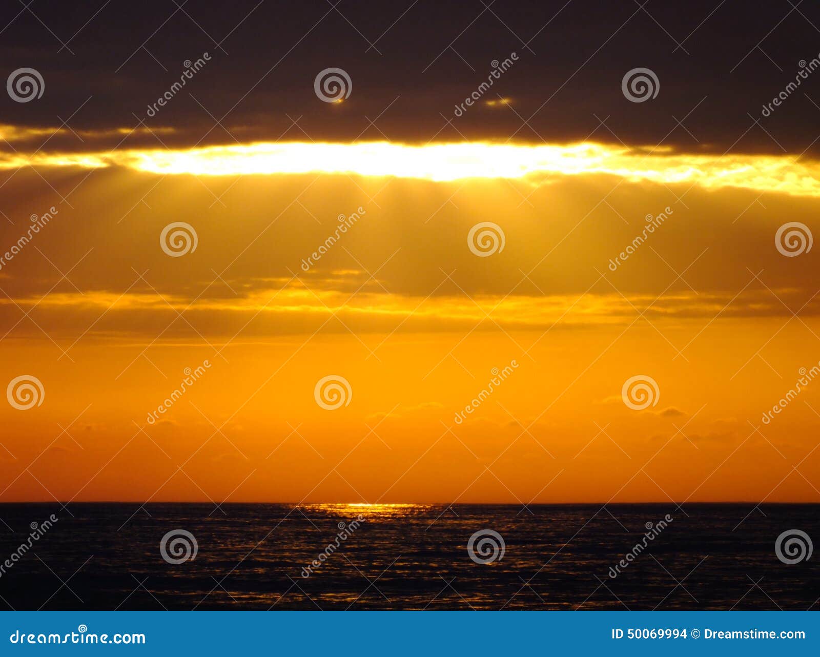 sun clouds and sea