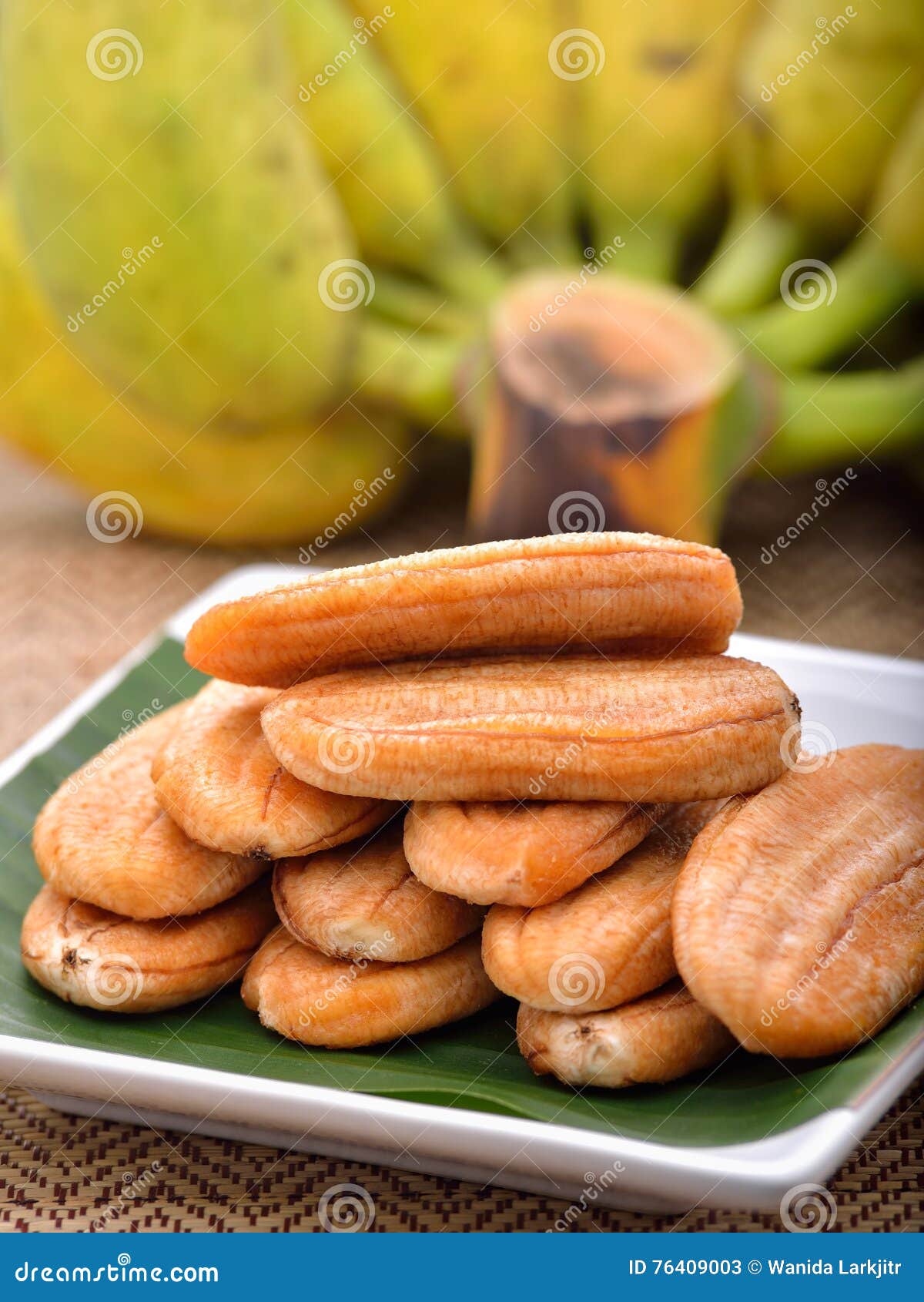 Sun dried bananas stock image. Image of heap, snack, cook 76409003