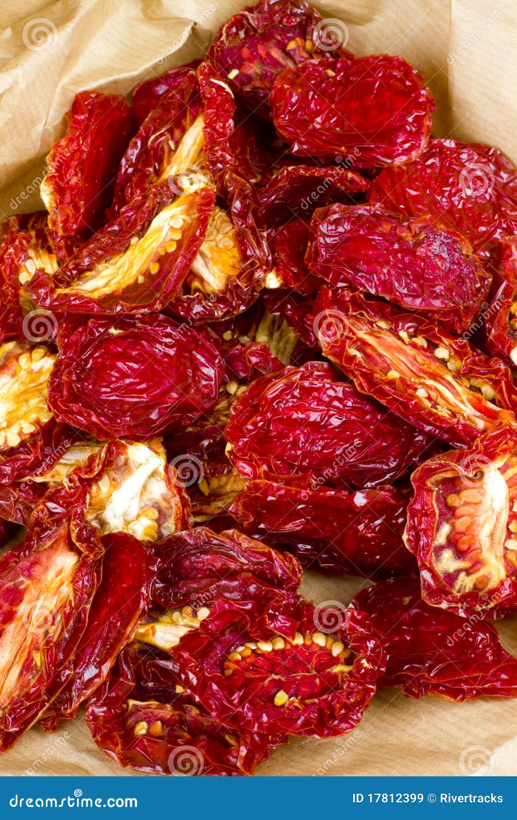 Sundried Red Plum Tomatoes Stock Image Image of sundried, cuisine
