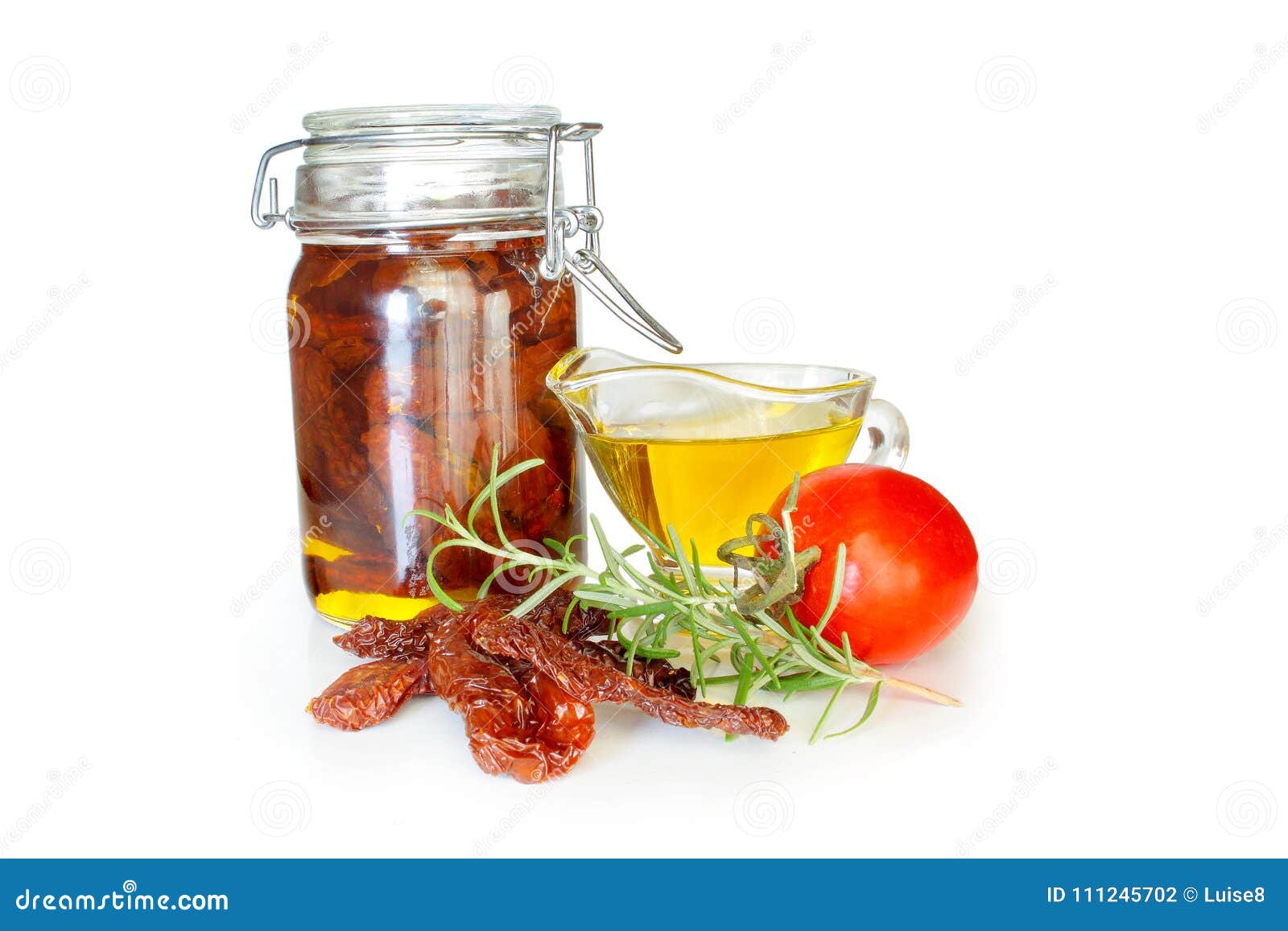 Sun Dried Tomatoes in Olive Oil Stock Photo Image of sundried, vegetable 111245702
