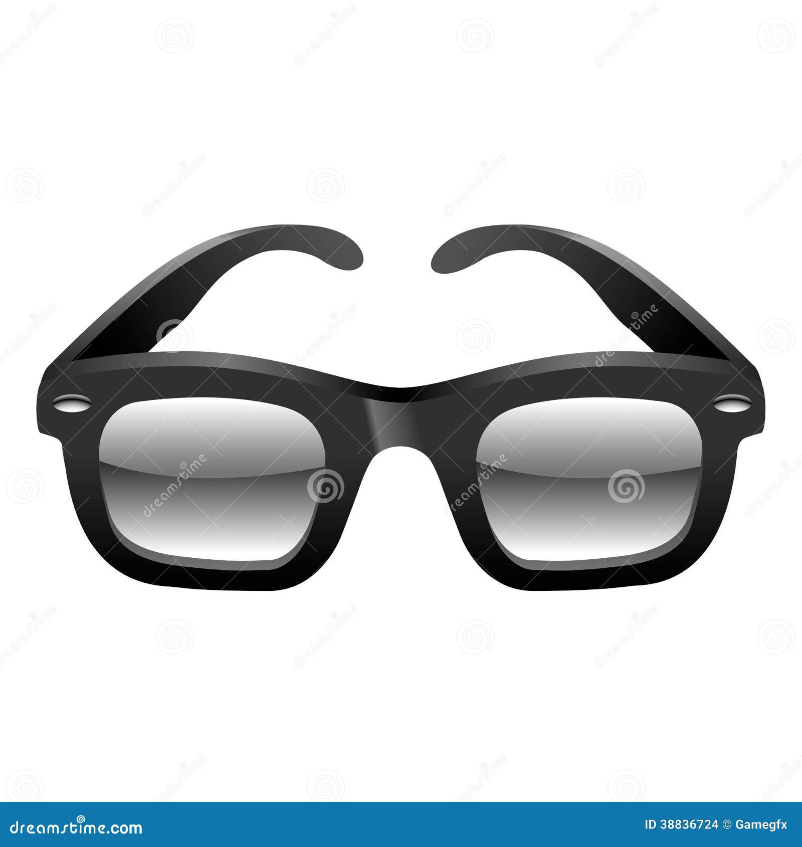 Sun glasses stock illustration. Illustration of icon - 38836724