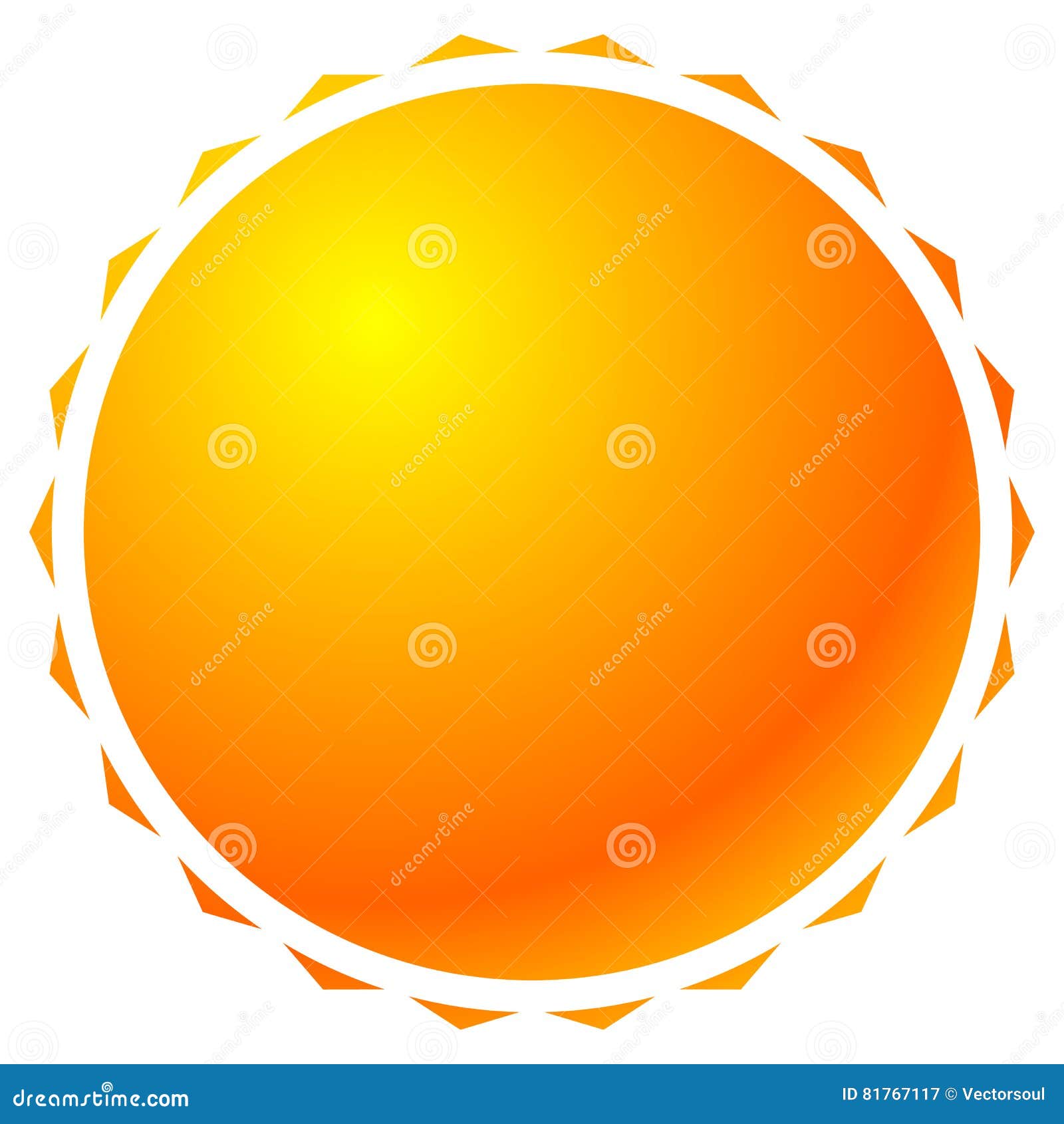sun graphics with bright gradient fill. graphic for summer, sola