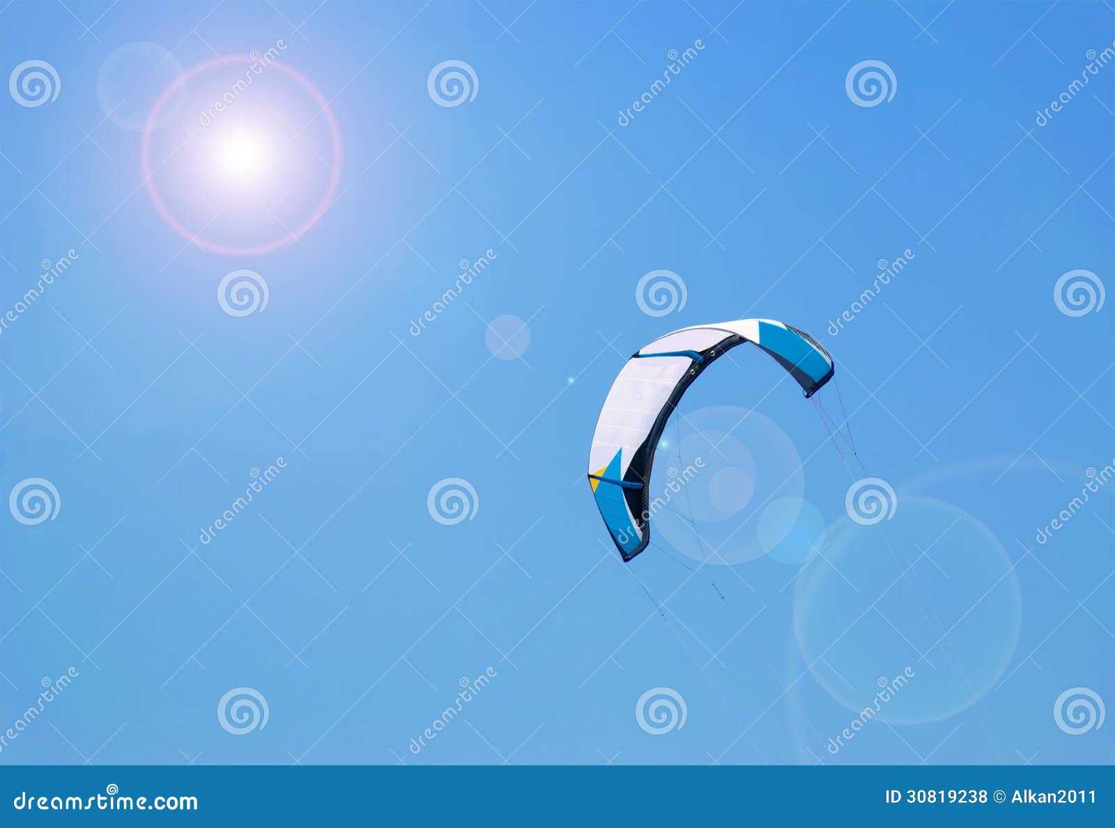 Sun and kite stock photo. Image of kite, sunbeam, outdoor 30819238