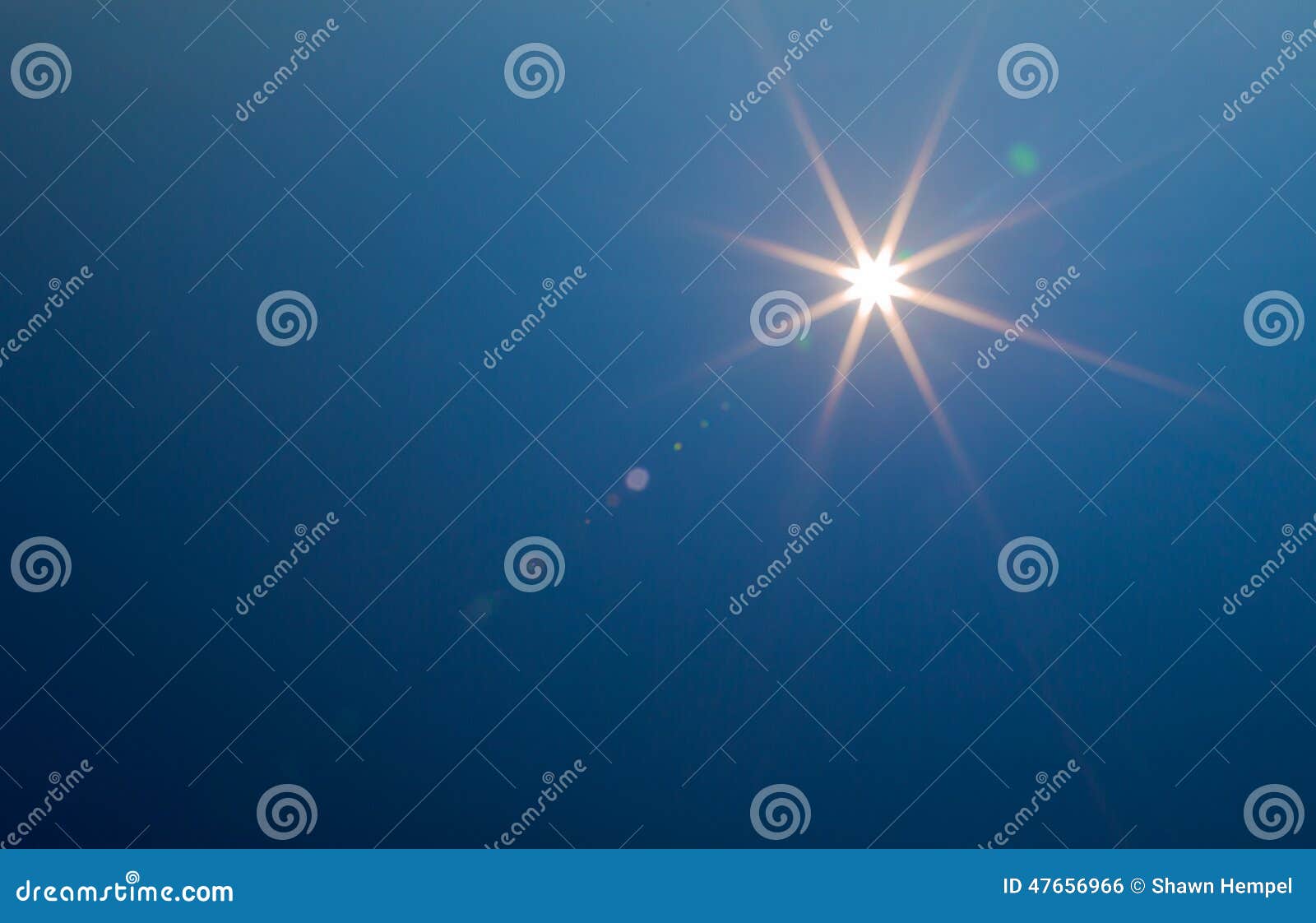 Sun and lens flare stock photo. Image of heat, nature 47656966