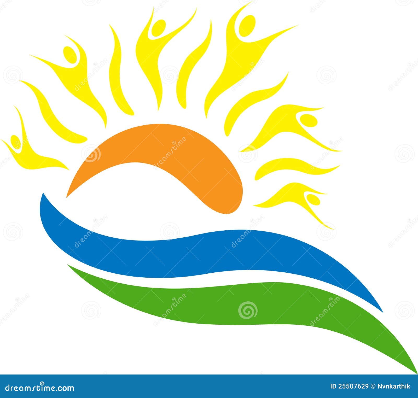 Sun Logo Royalty Free Stock Images - Image: 25507629