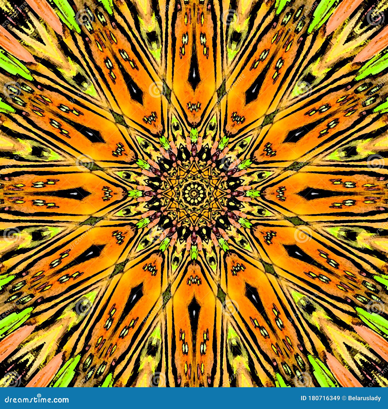 Sun Mandala Wallpaper Background in Golden, Orange and Yellow Colors Stock  Illustration - Illustration of mandala, flower: 180716349