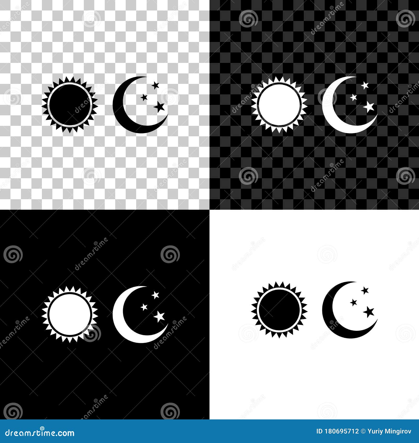 Sun Moon Black White Stock Illustrations 8 018 Sun Moon Black White Stock Illustrations Vectors Clipart Dreamstime