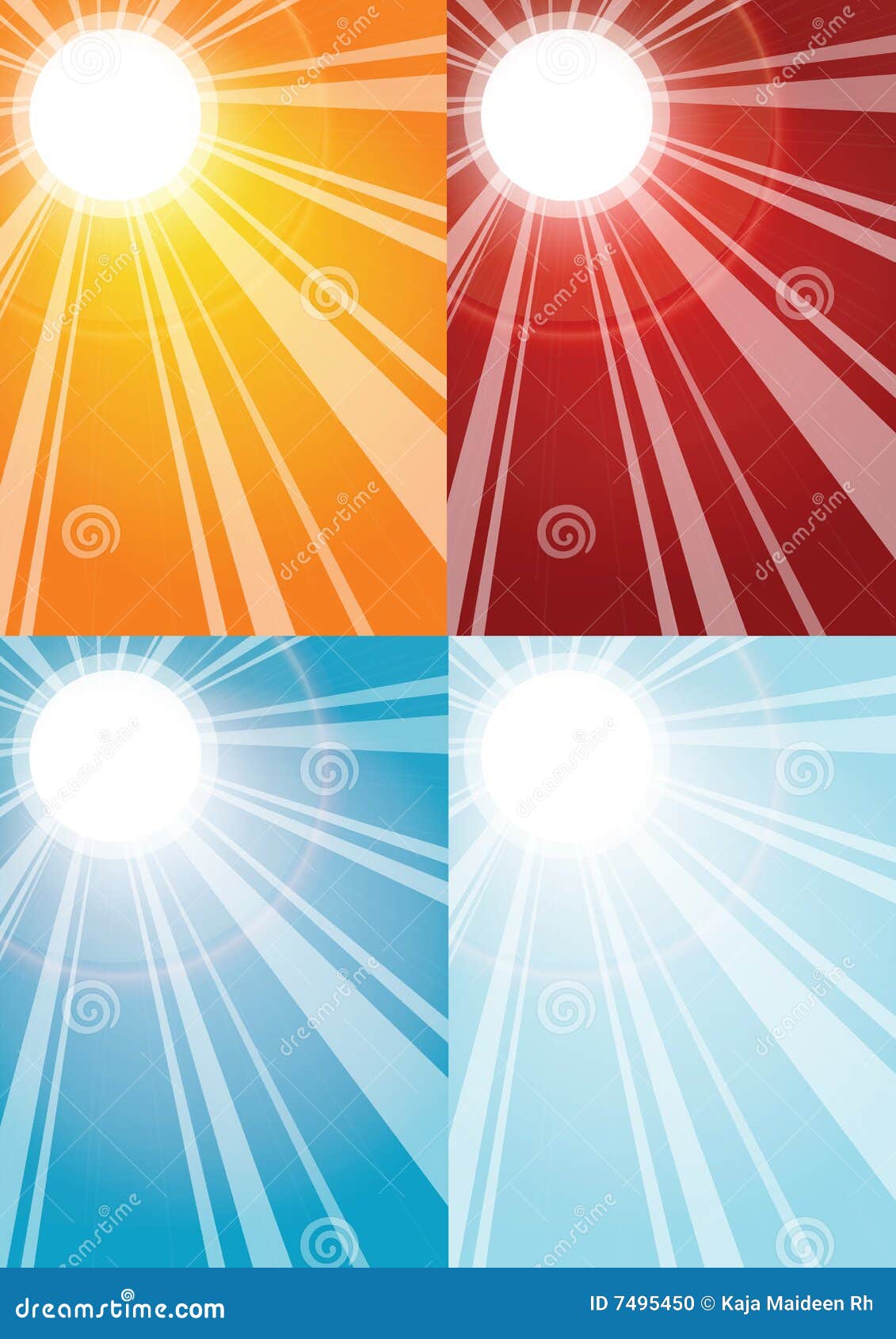 sun rays backgrounds