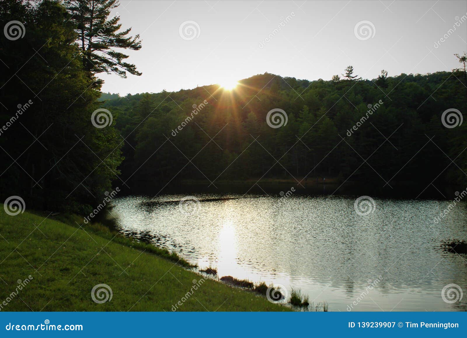 Sunset at Hale Lake stock image. Image of hale, lake 139239907