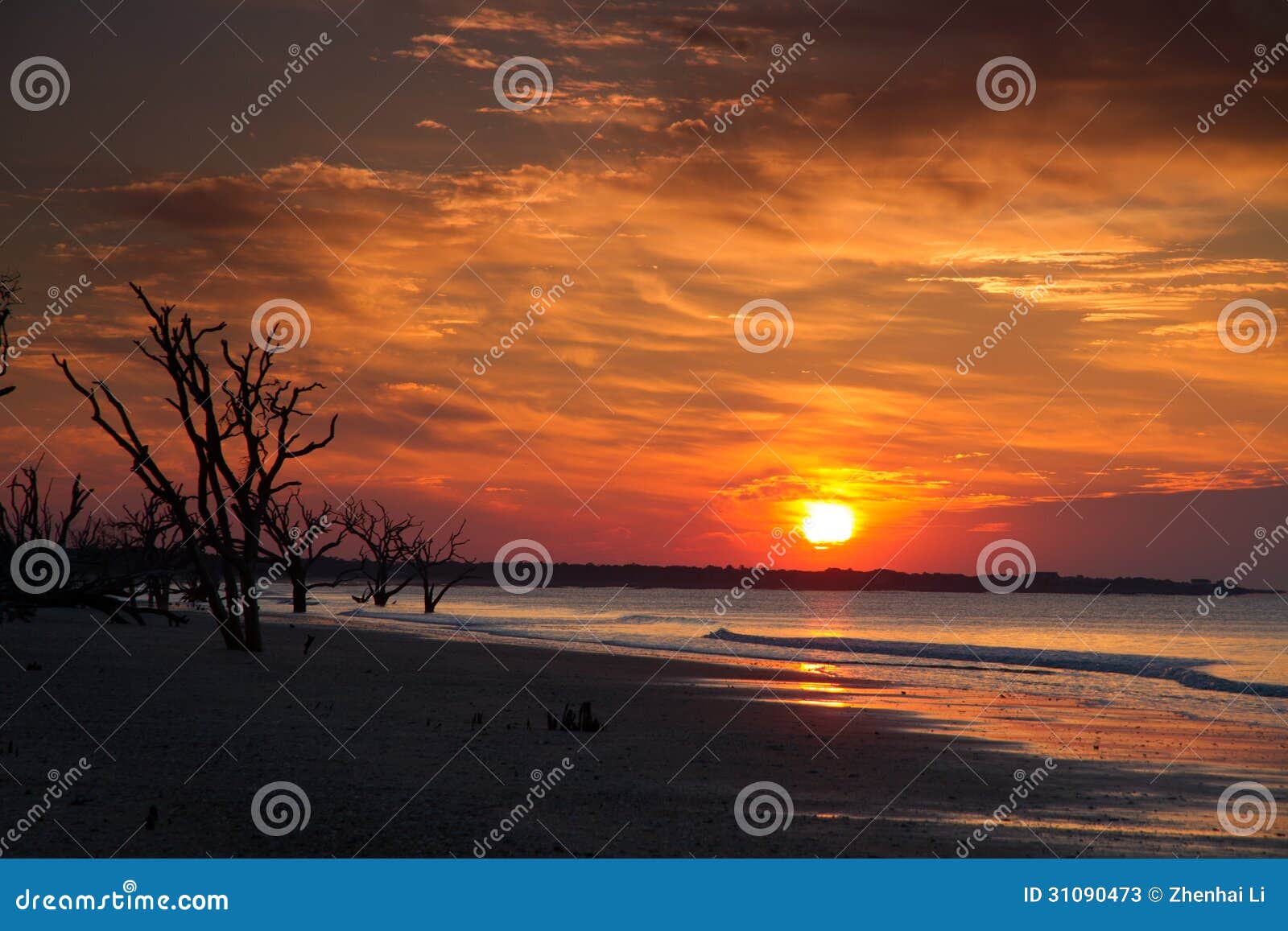 sun rise at botany bay