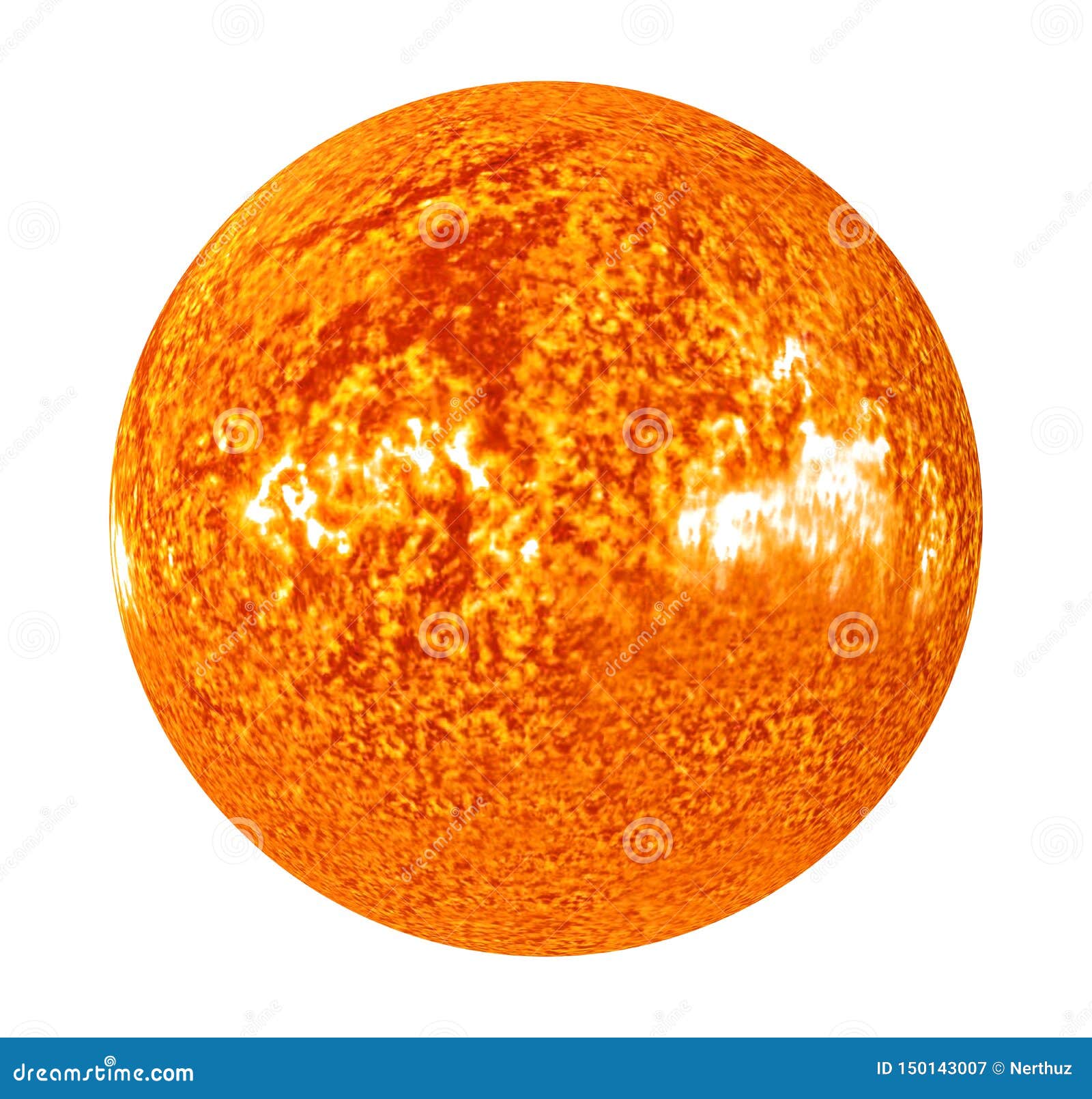 Sun Solar System Isolated stock illustration. Illustration of circle -  150143007