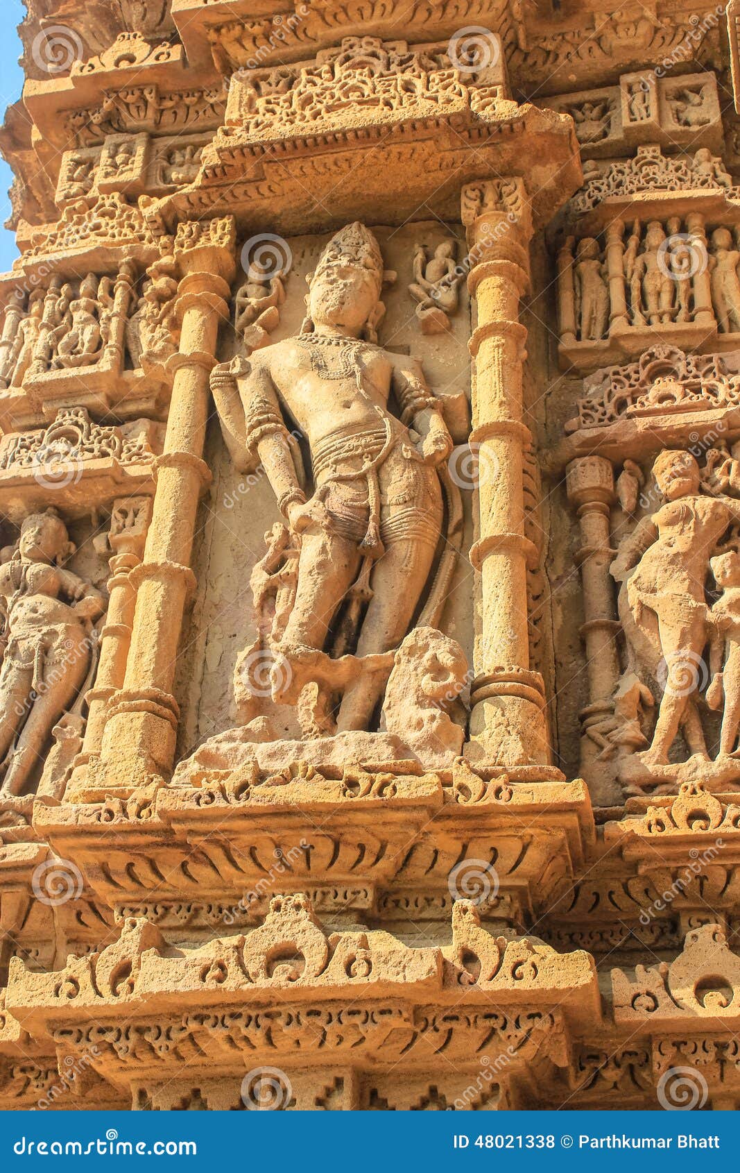 Sun Temple Sculpture, Modhera, India Stock Photo - Image of auspicious, sculpture: 48021338