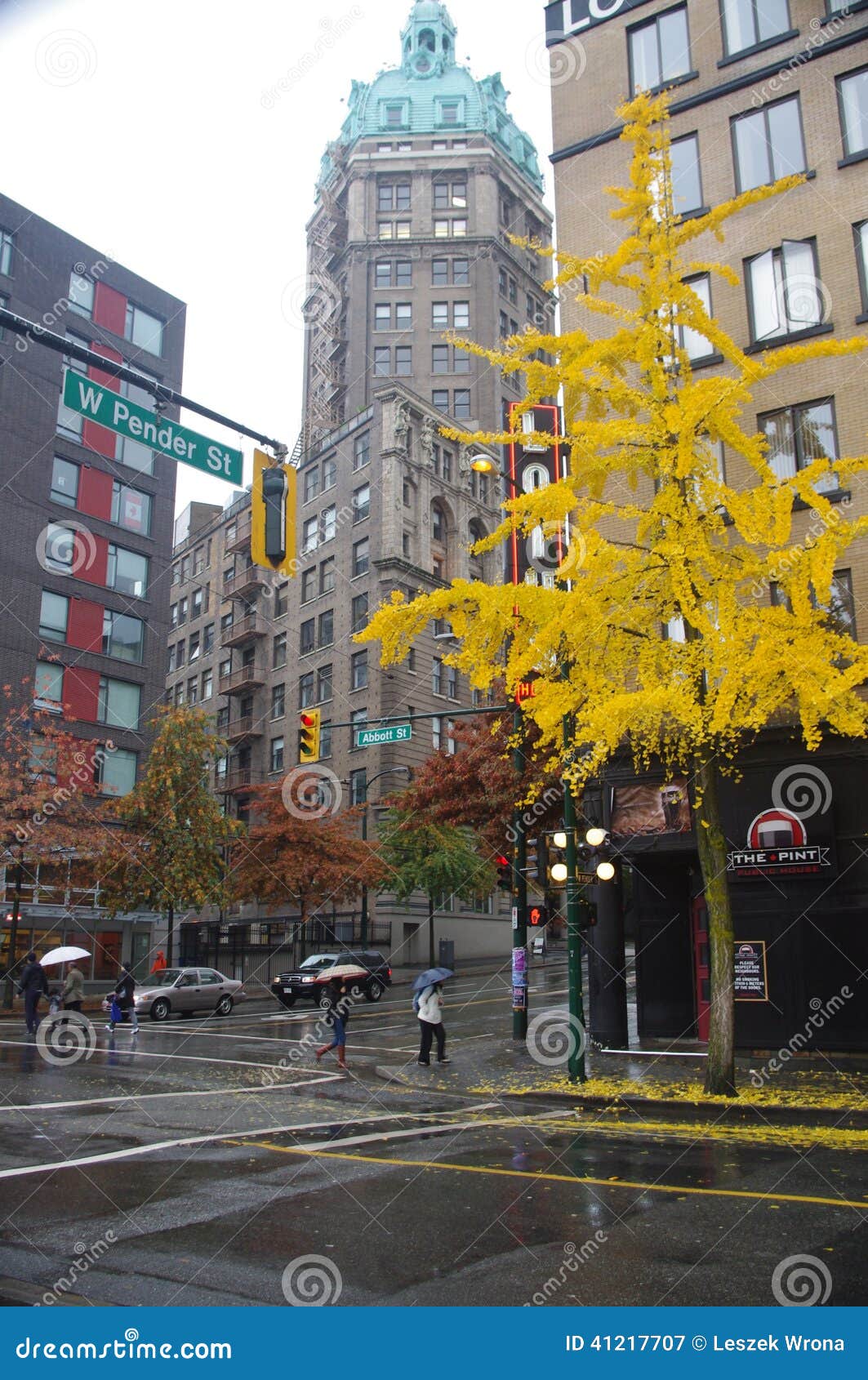 A Rainy Day in Vancouver