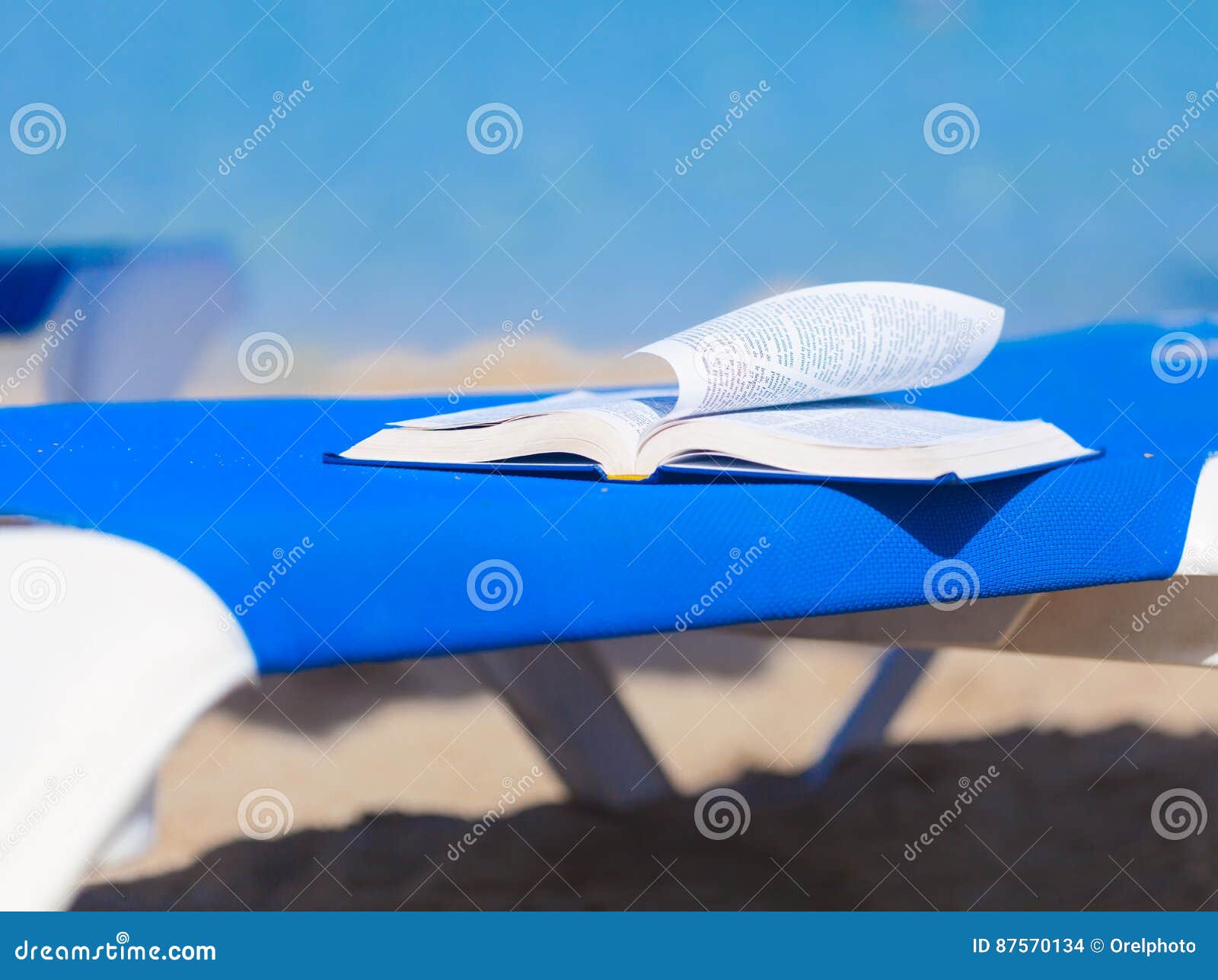 Sunbed with Bed on the Beach Stock Photo Image of sunbathing, resort