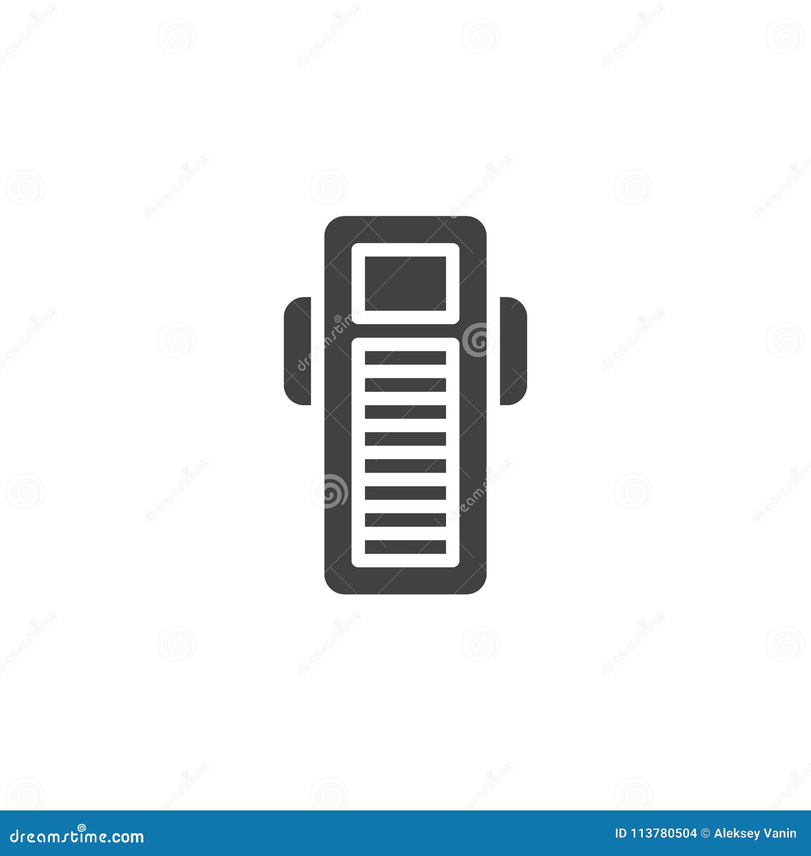 Sunbed Top View Vector Icon Stock Vector Illustration of pixel