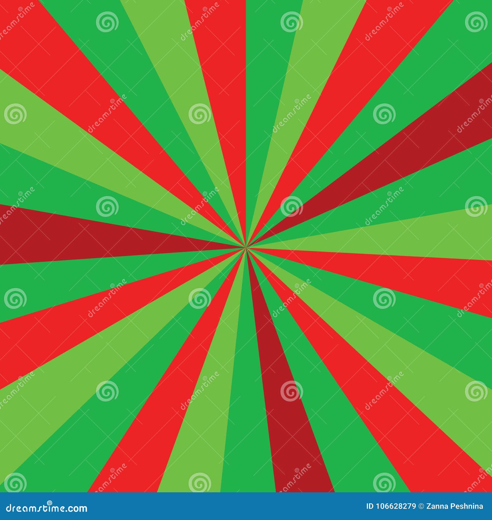 Download Green Striped Sunburst GFX Background