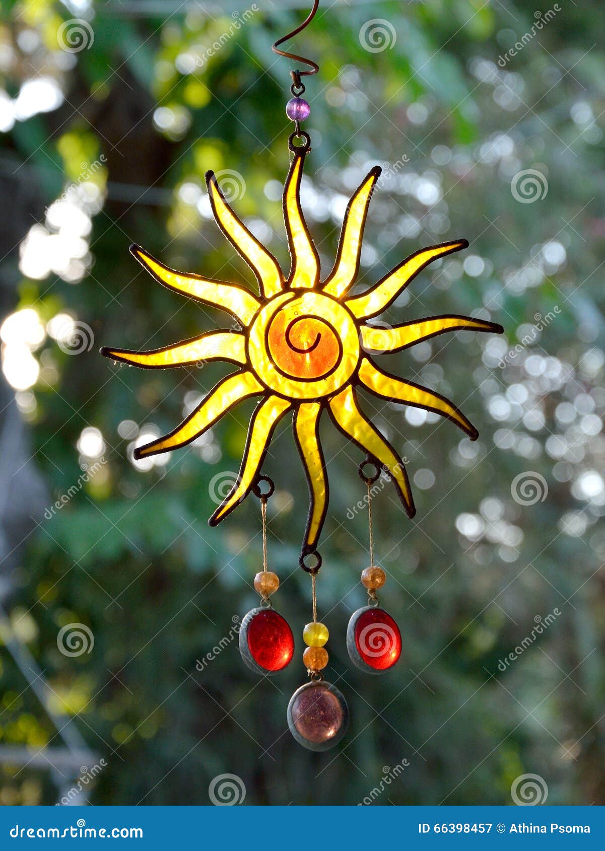 Suncatcher ornament stock image. Image of garden, blur 66398457