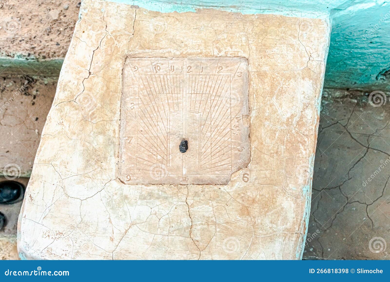 sundial, the earliest type of timekeeping device.