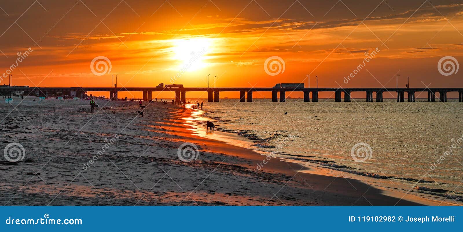 Sundown at the Beach stock photo. Image of sand, sundown 119102982