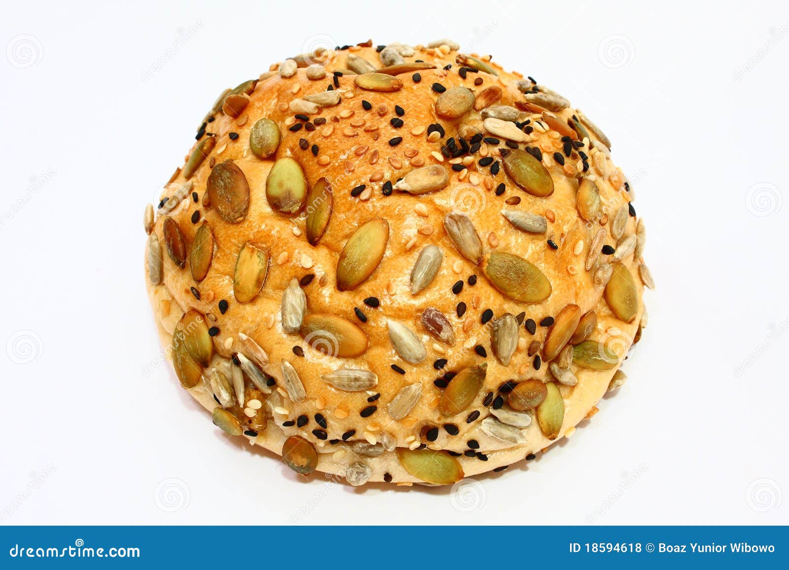 Sunflower Bread stock photo. Image of wheat, baked, sunflower 18594618