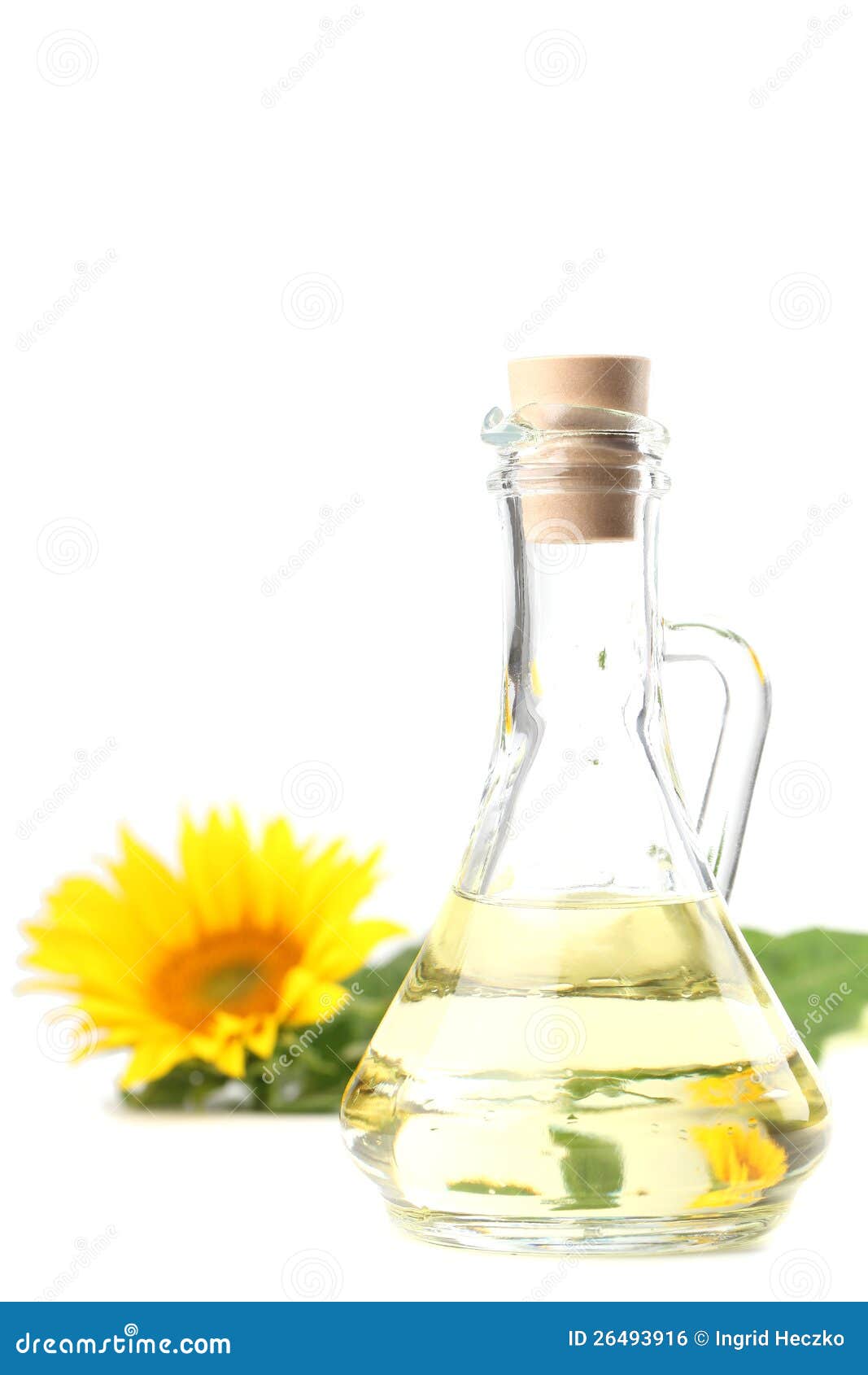 Sunflower oil stock photo. Image of background, blossom 26493916