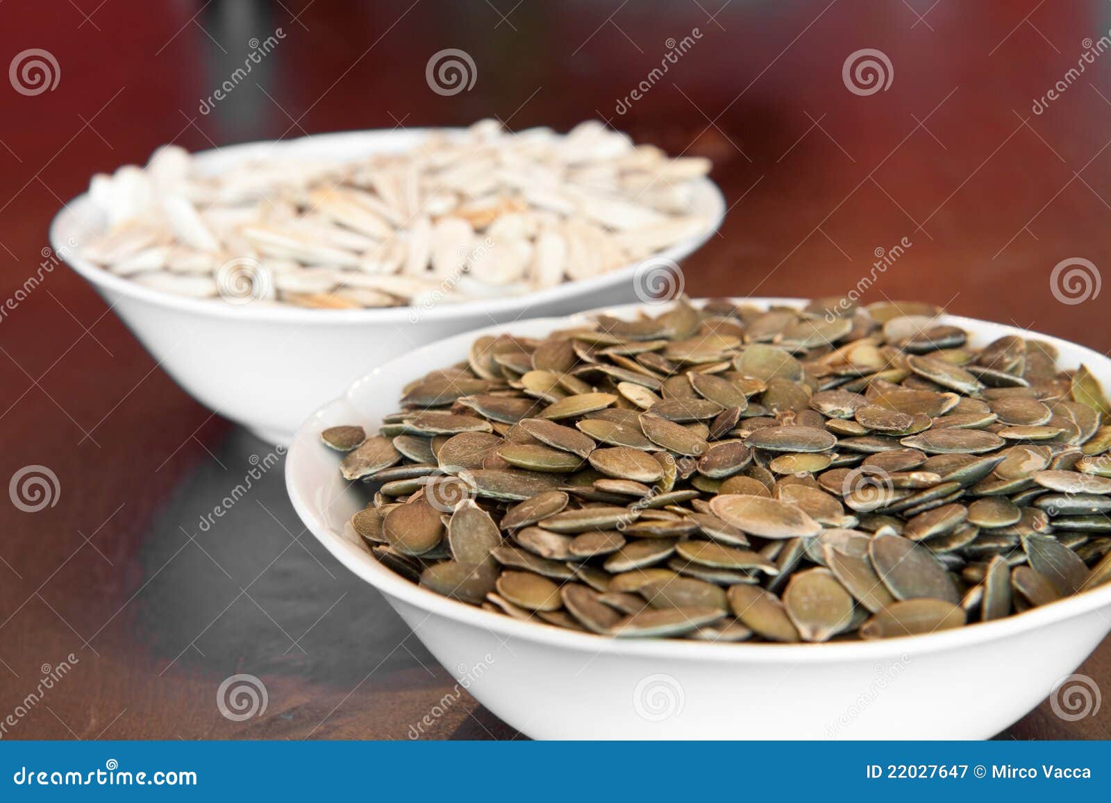 Sunflower and Pumpkin Seeds Stock Image Image of snack, healthy 22027647