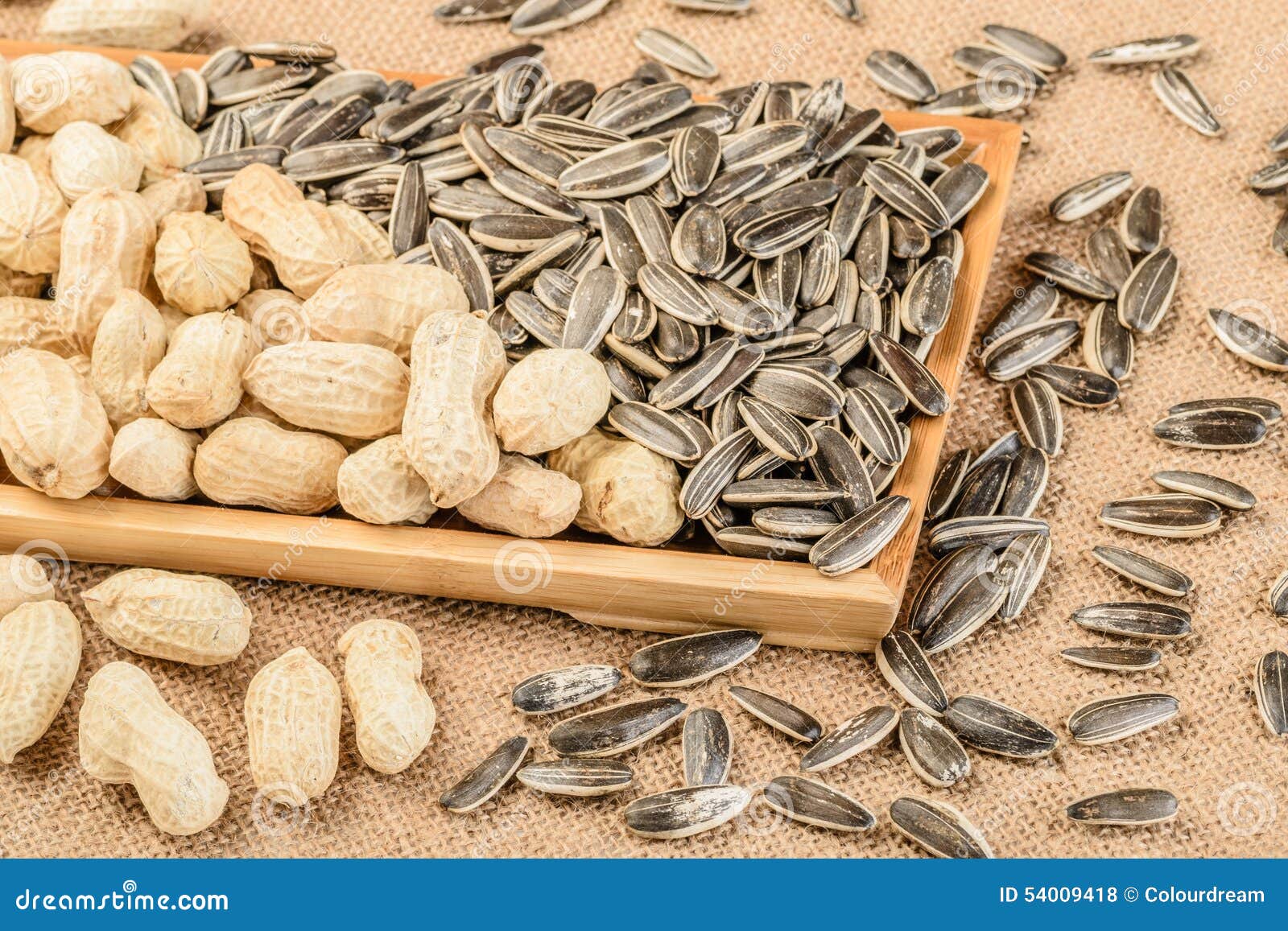 Sunflower Seeds and Peanuts Stock Photo Image of vegetarian, snack