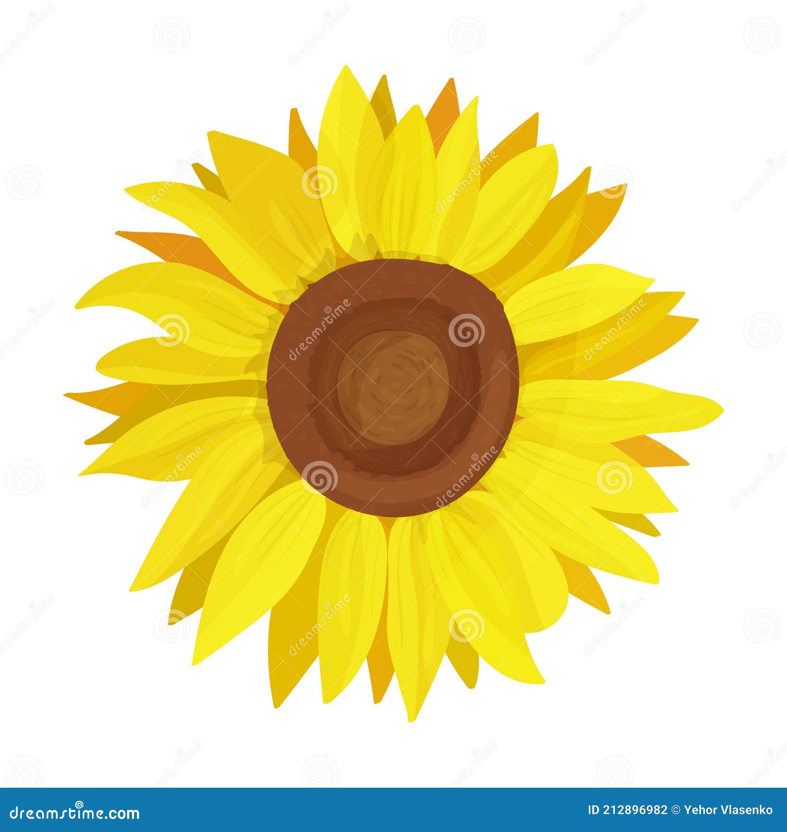 Sunflower Vector Vector Icon Isolated on White Background Sunflower. Stock Vector - Illustration of bright, flower: 212896982 Sunflower Vector Vector Icon Isolated on White Background Sunflower. Stock Vector - Illustration of bright, flower: 212896982