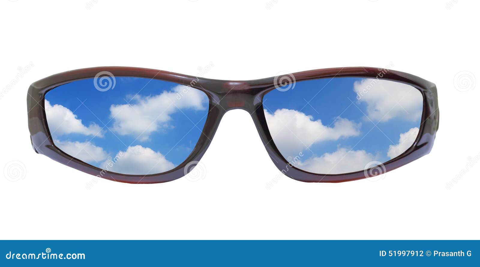 sunglass and clouds