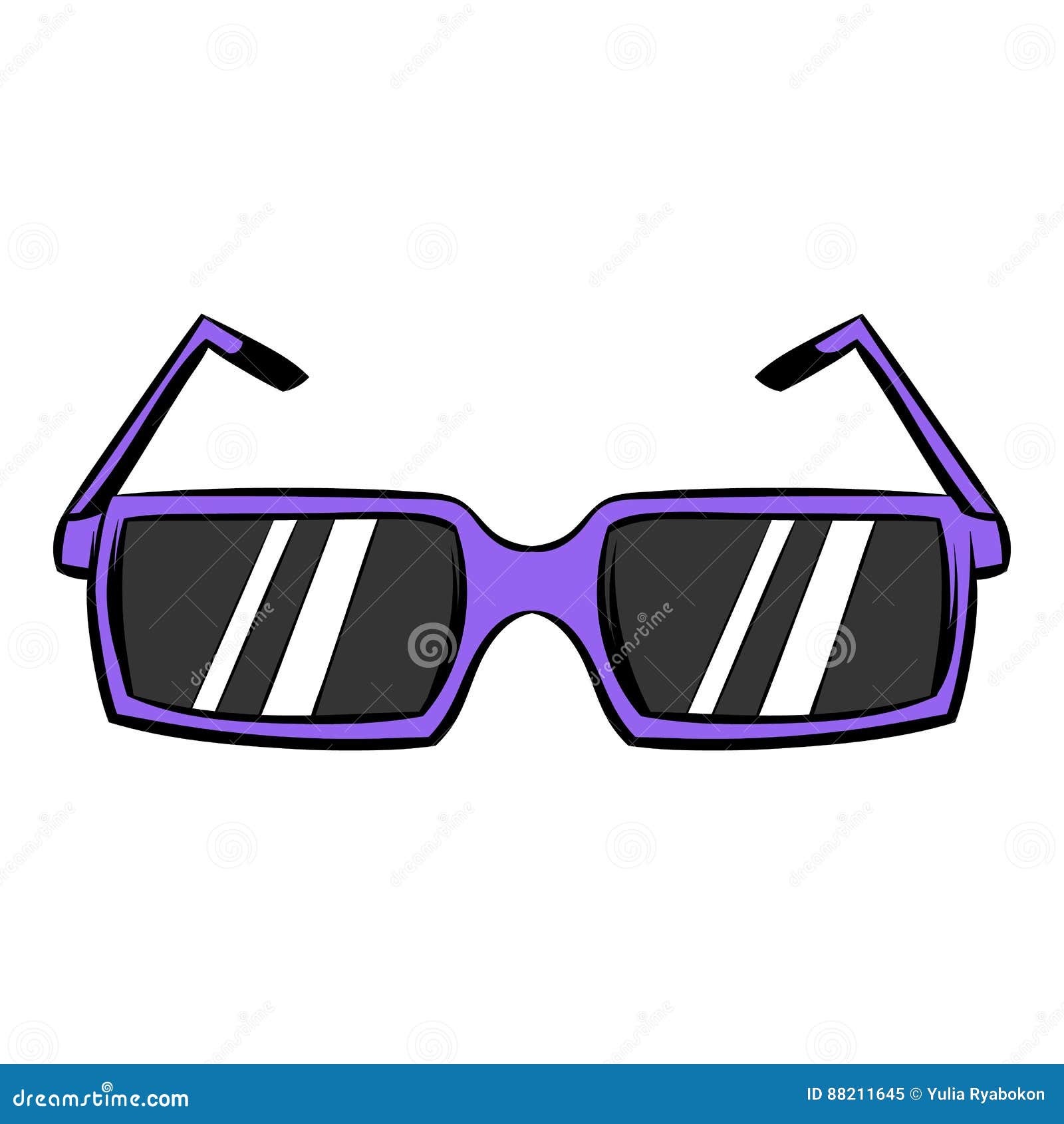 Sunglasses icon cartoon stock vector. Illustration of concept 88211645